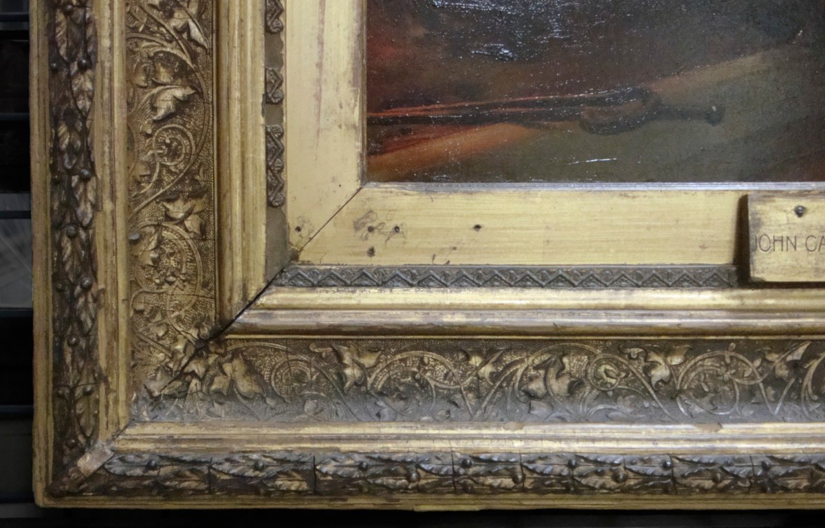 Unknown, Frame for John Callcott Horsley RA 'A Pleasant Corner'