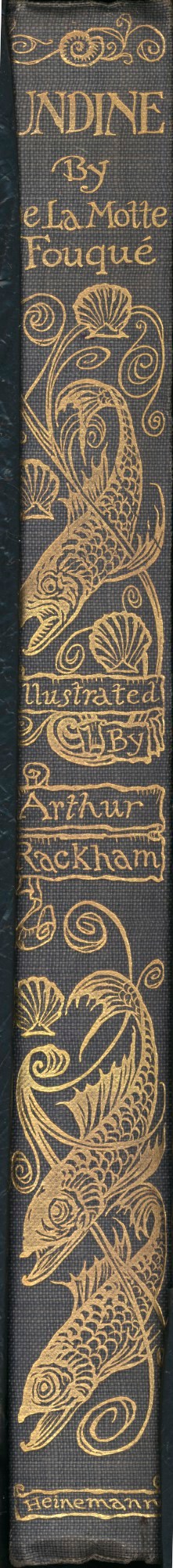 Arthur Rackham, Upper cover and spine of publisher's binding