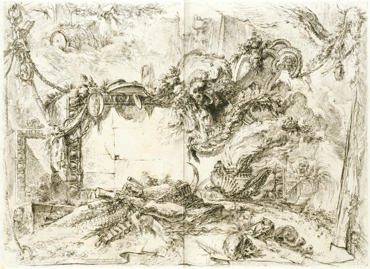 Giovanni Battista Piranesi, The Monumental Tablet