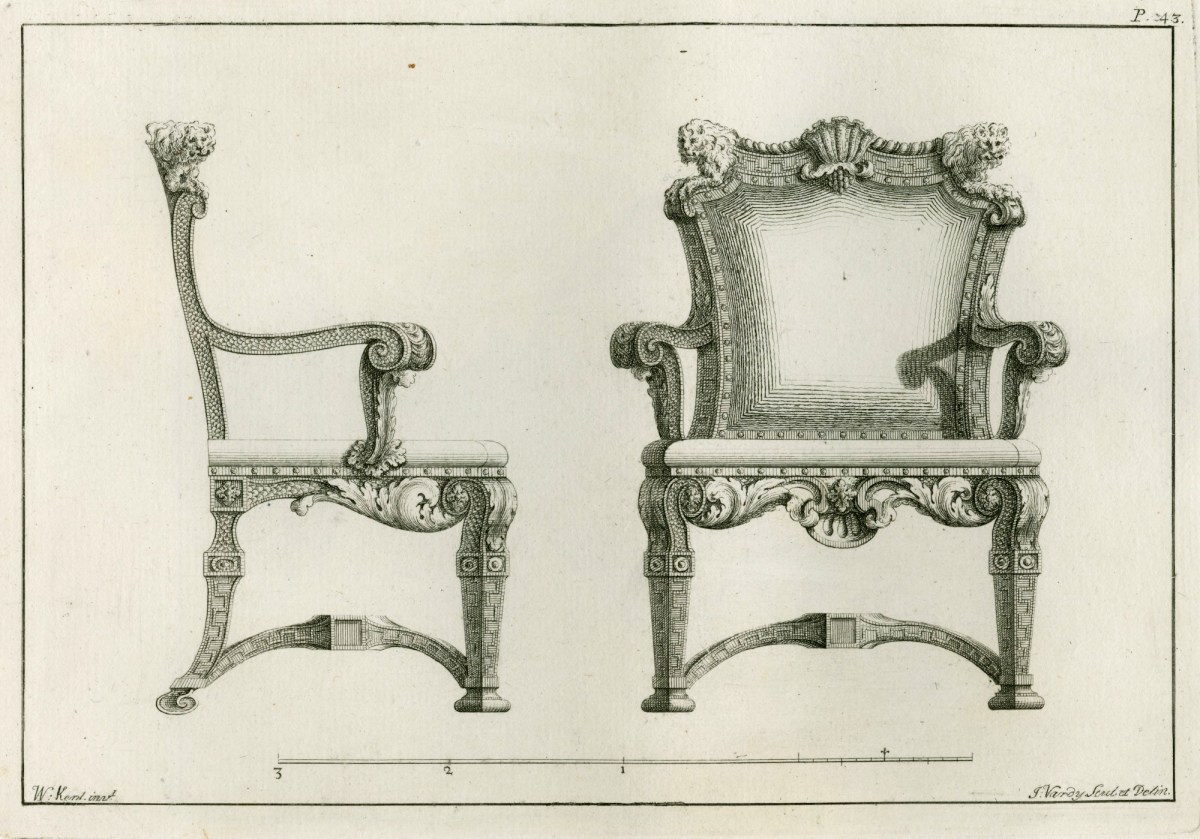 Design for an armchair | Works of Art | RA Collection | Royal Academy ...
