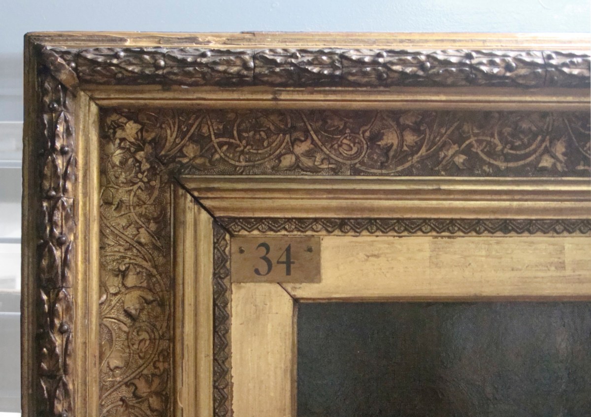 Unknown, Frame for John Callcott Horsley RA 'A Pleasant Corner'