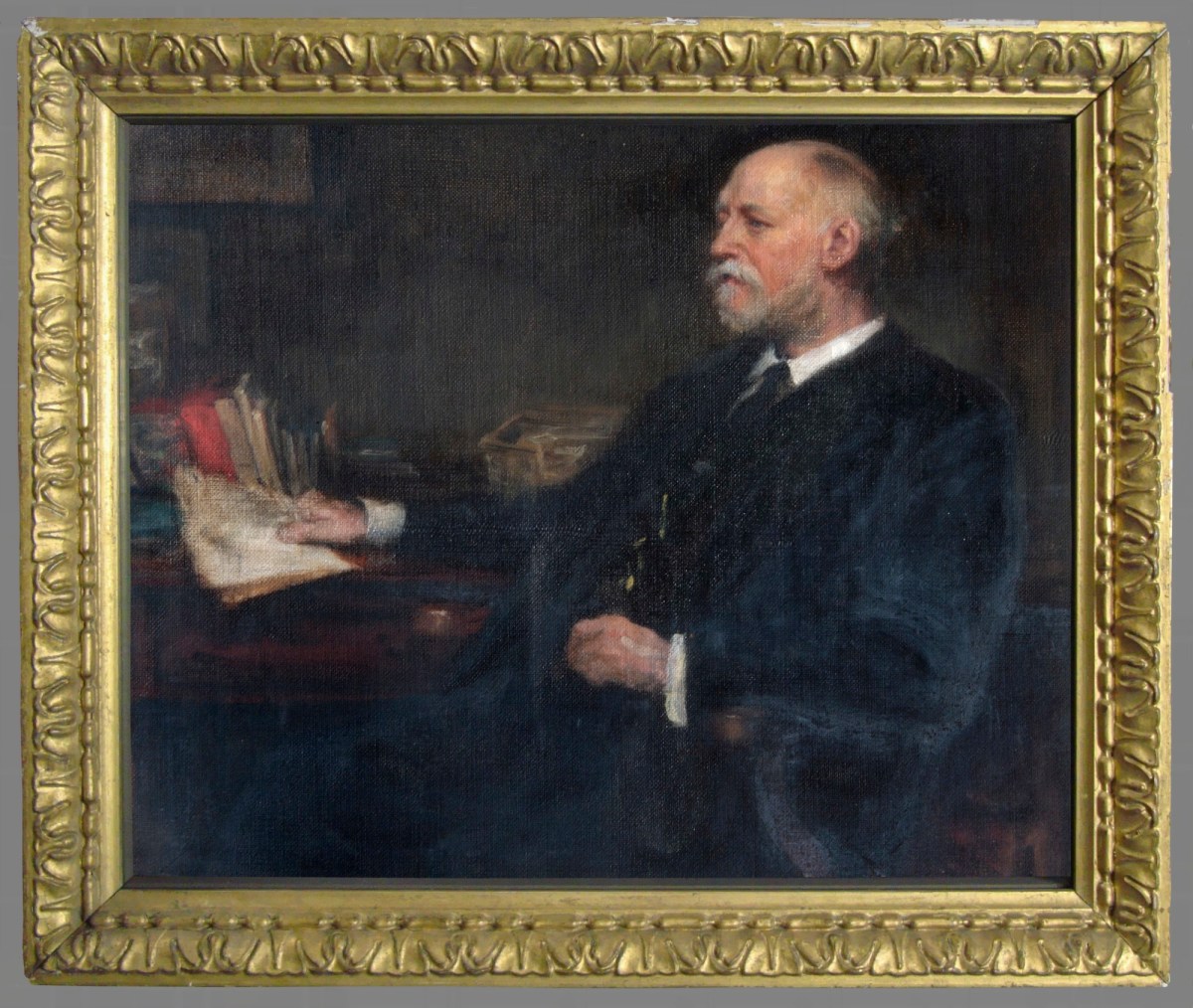 Unknown, Frame for Sir Edward Poynter Bt, PRA 'Study for Portrait of Sir Frederick Eaton'