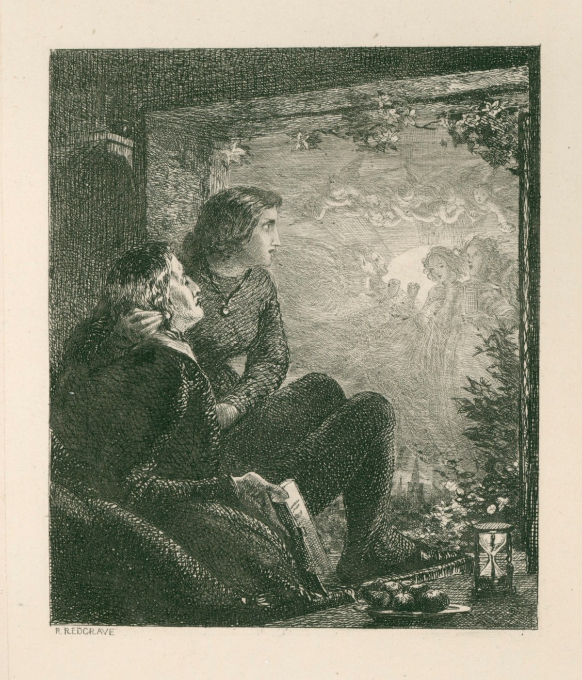 Richard Redgrave RA, Ministering Angels
