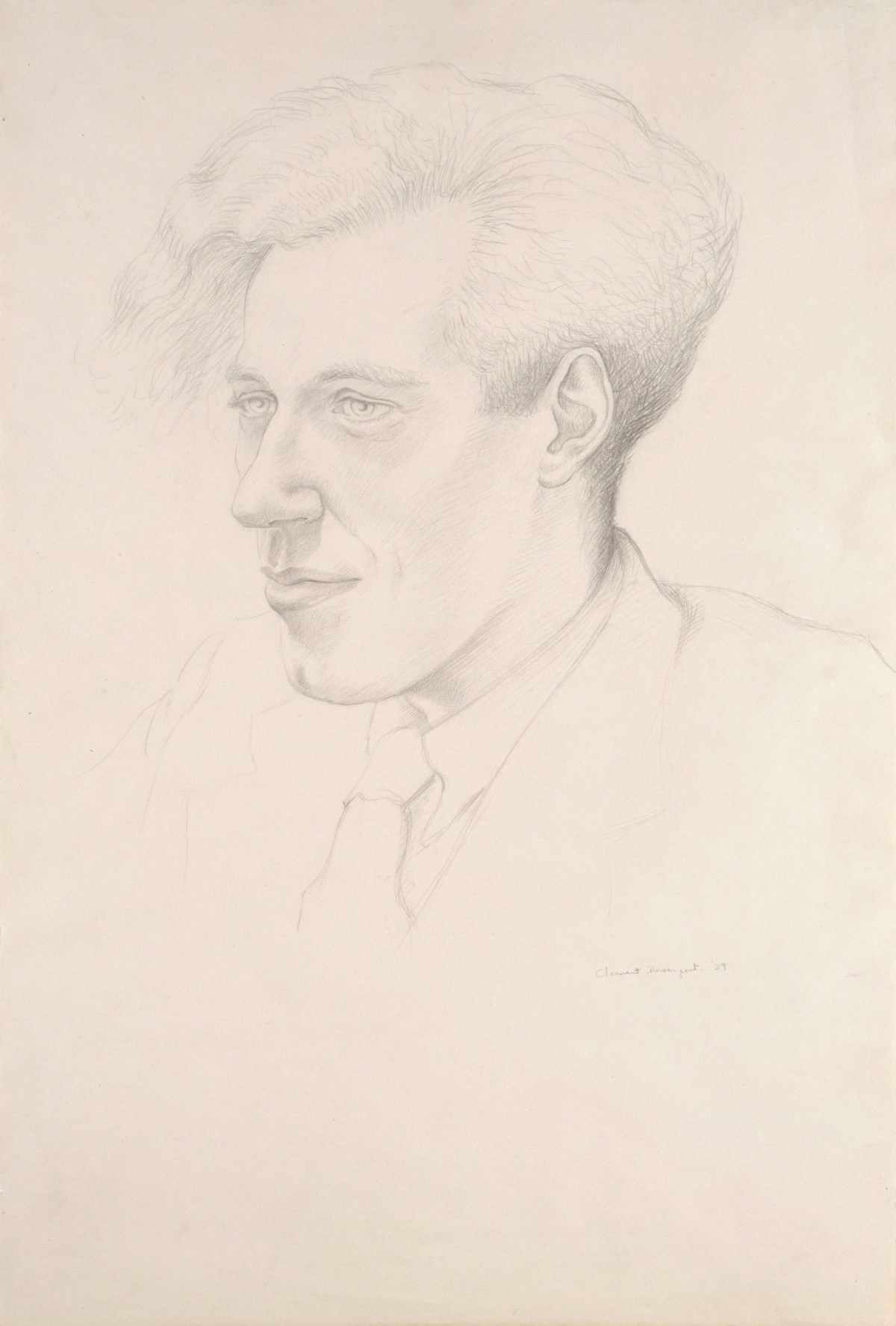 Clement Davenport, Portrait of Julian Trevelyan