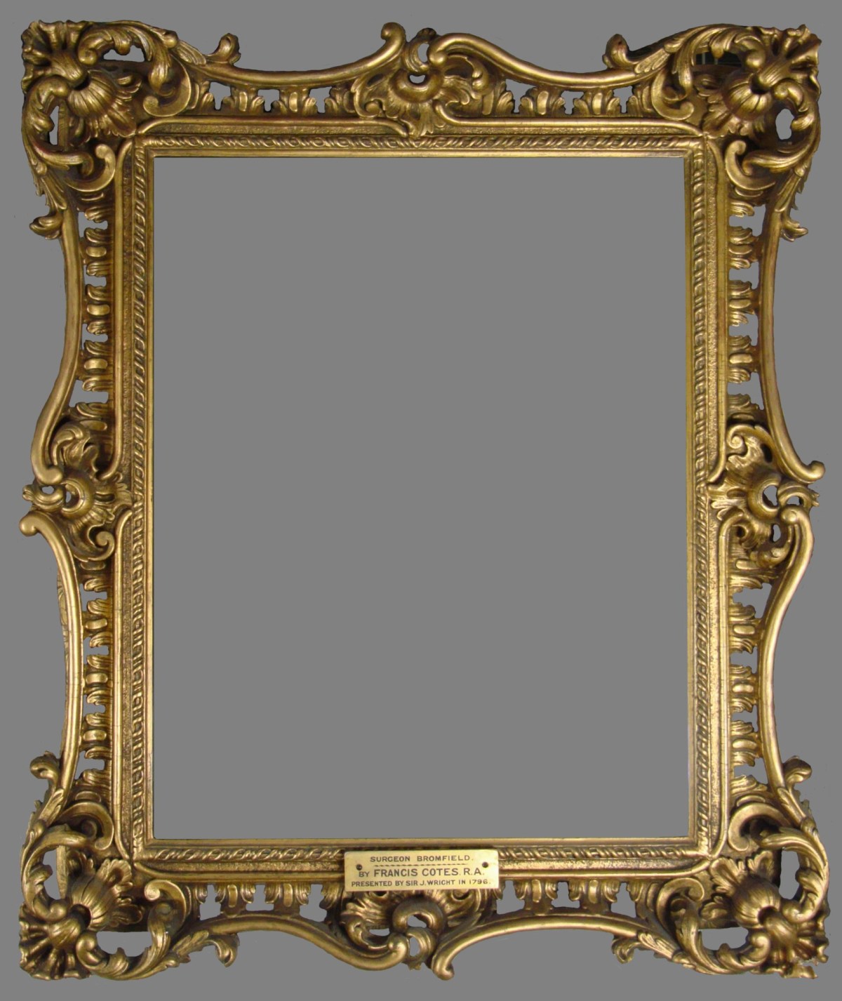 Unknown, Frame for Francis Cotes RA 'Portrait of Surgeon Bromfield'