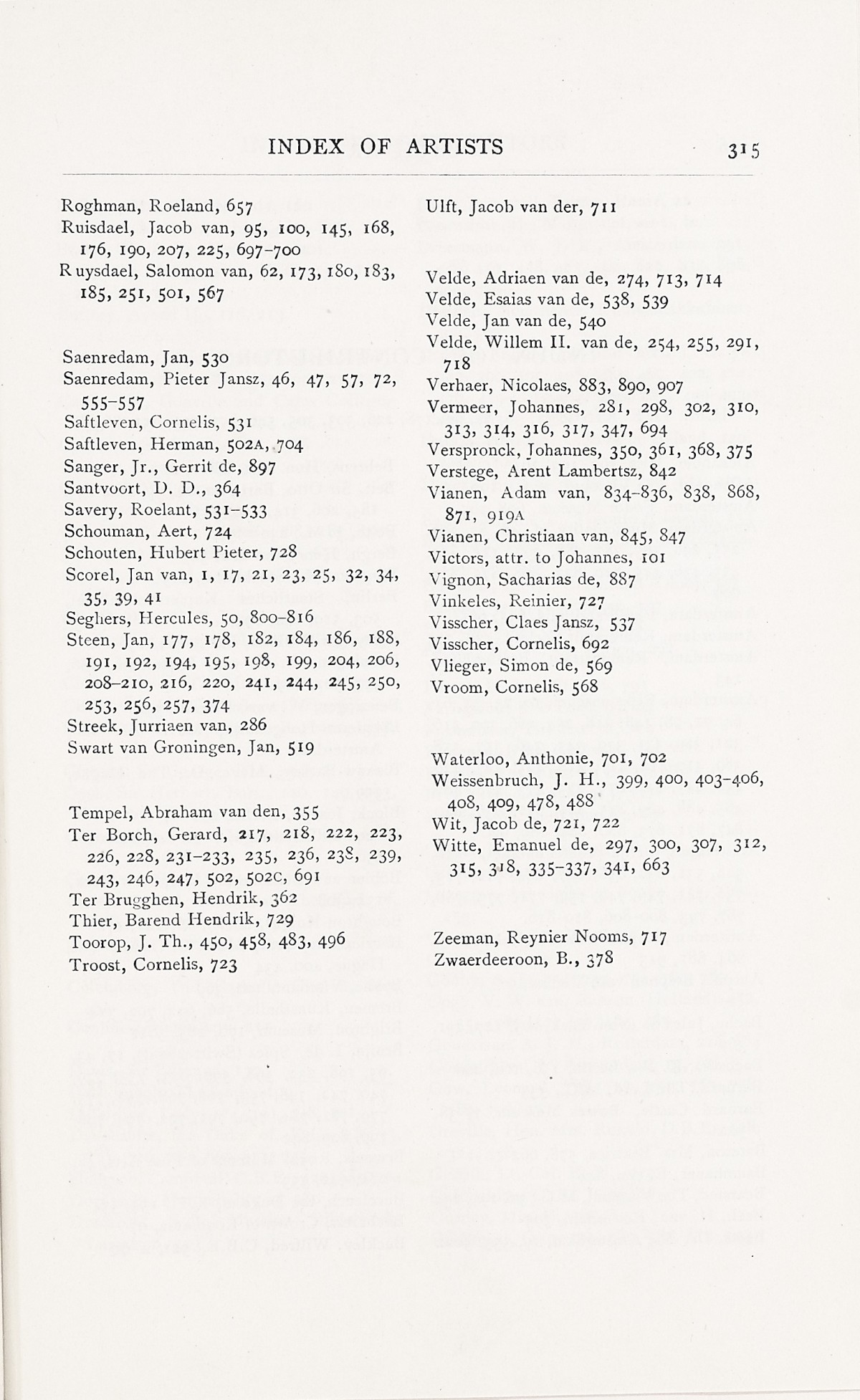 Page 319 of 1929 - Exhibition of Dutch Art 1450-1900