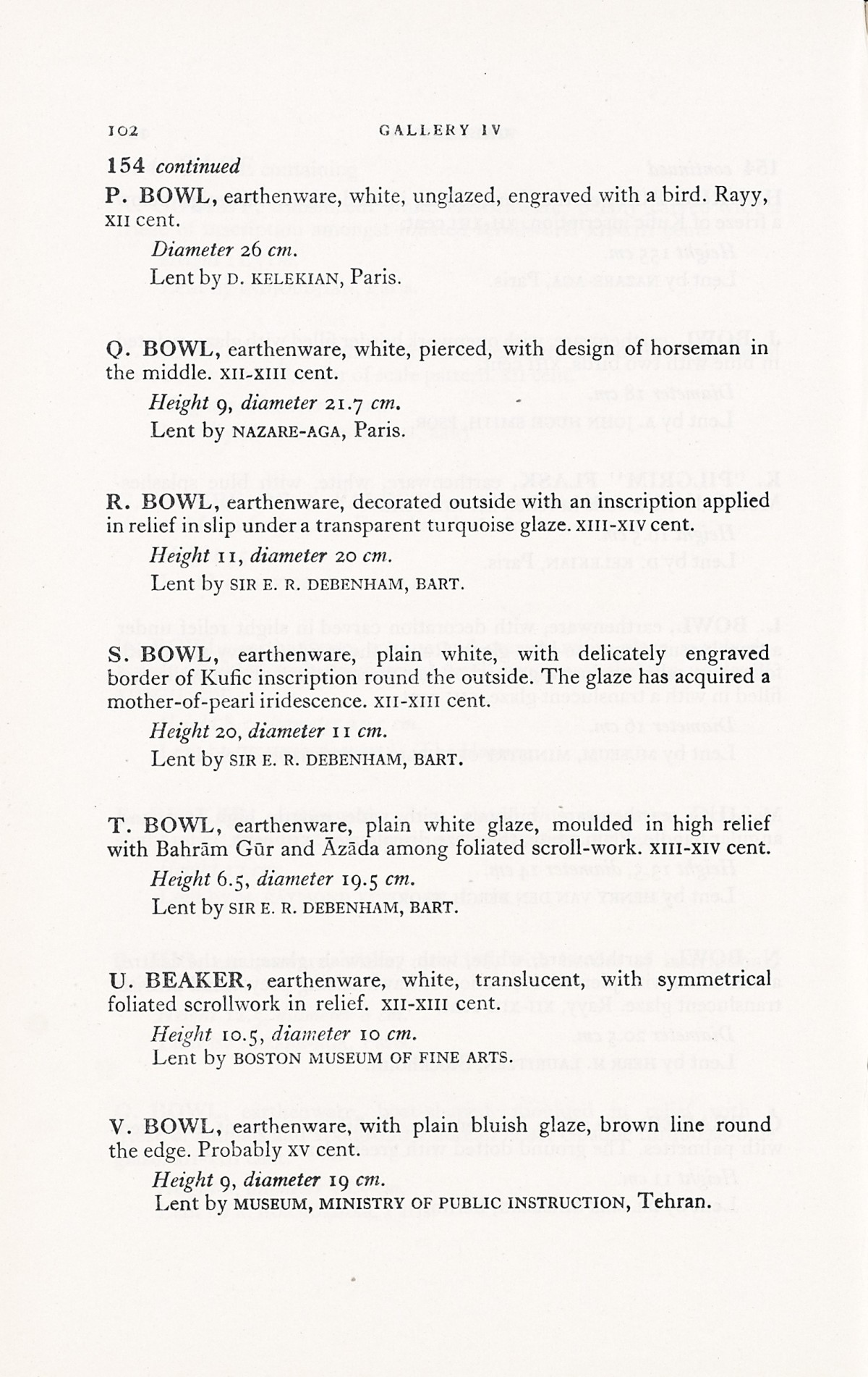 Page 130 of 1931 - International Exhibition of Persian Art