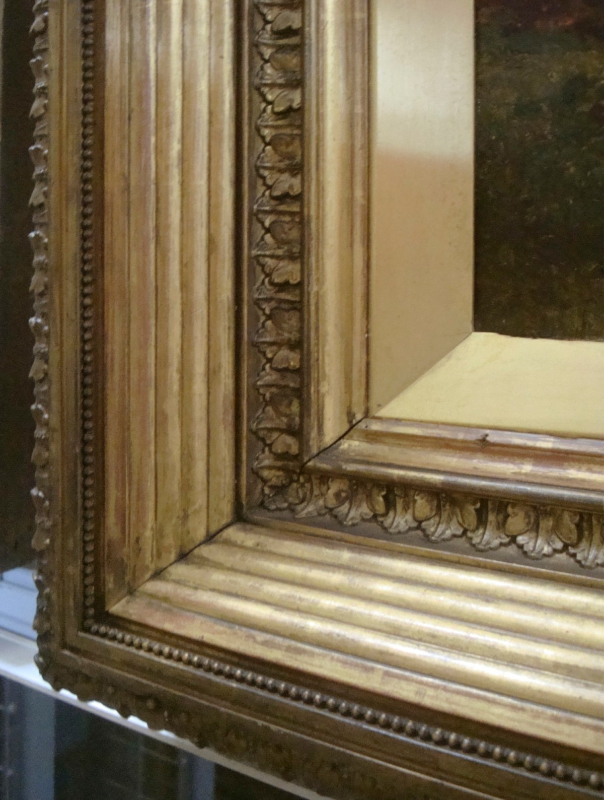 Unknown, Frame for Benjamin Williams Leader RA 'The Sandpit, Burrow's Cross'