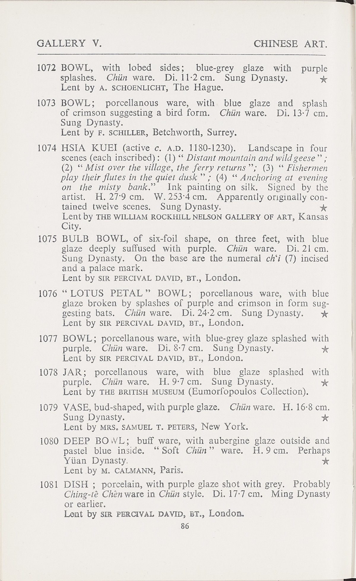 Page 114 of 1935-36 - International Exhibition of Chinese Art