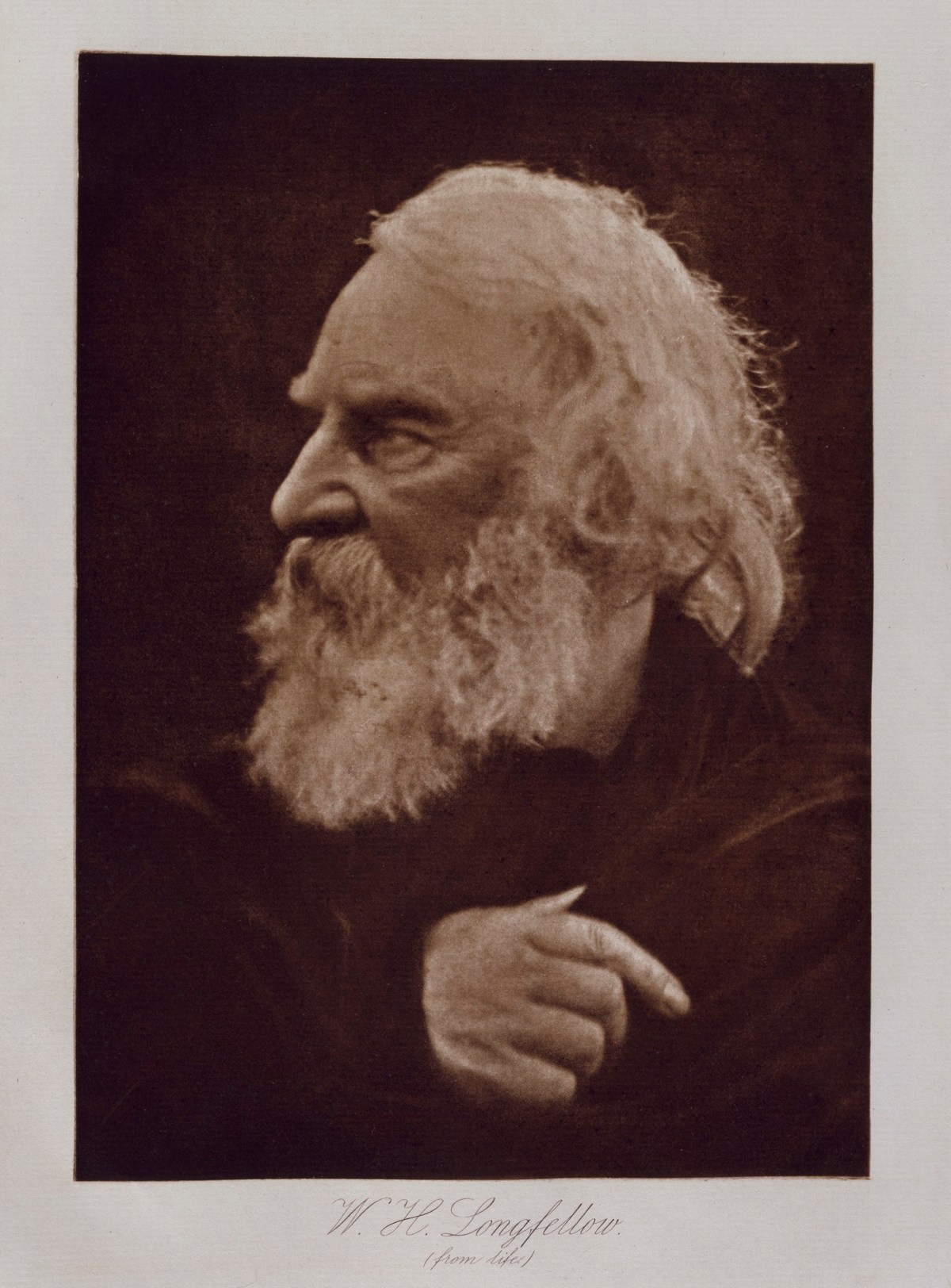 Mrs. Julia Margaret Cameron, W.H. Longfellow