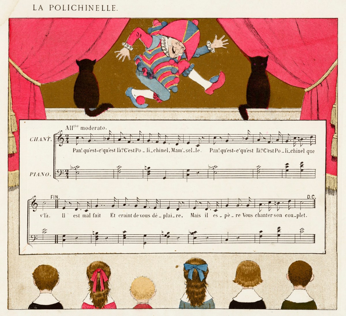 Louis-Maurice Boutet de Monvel, La Polichinelle