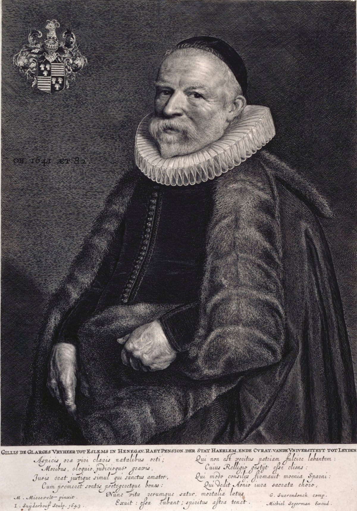 Jonas Suyderhoef, Portrait of Gilles de Glarges