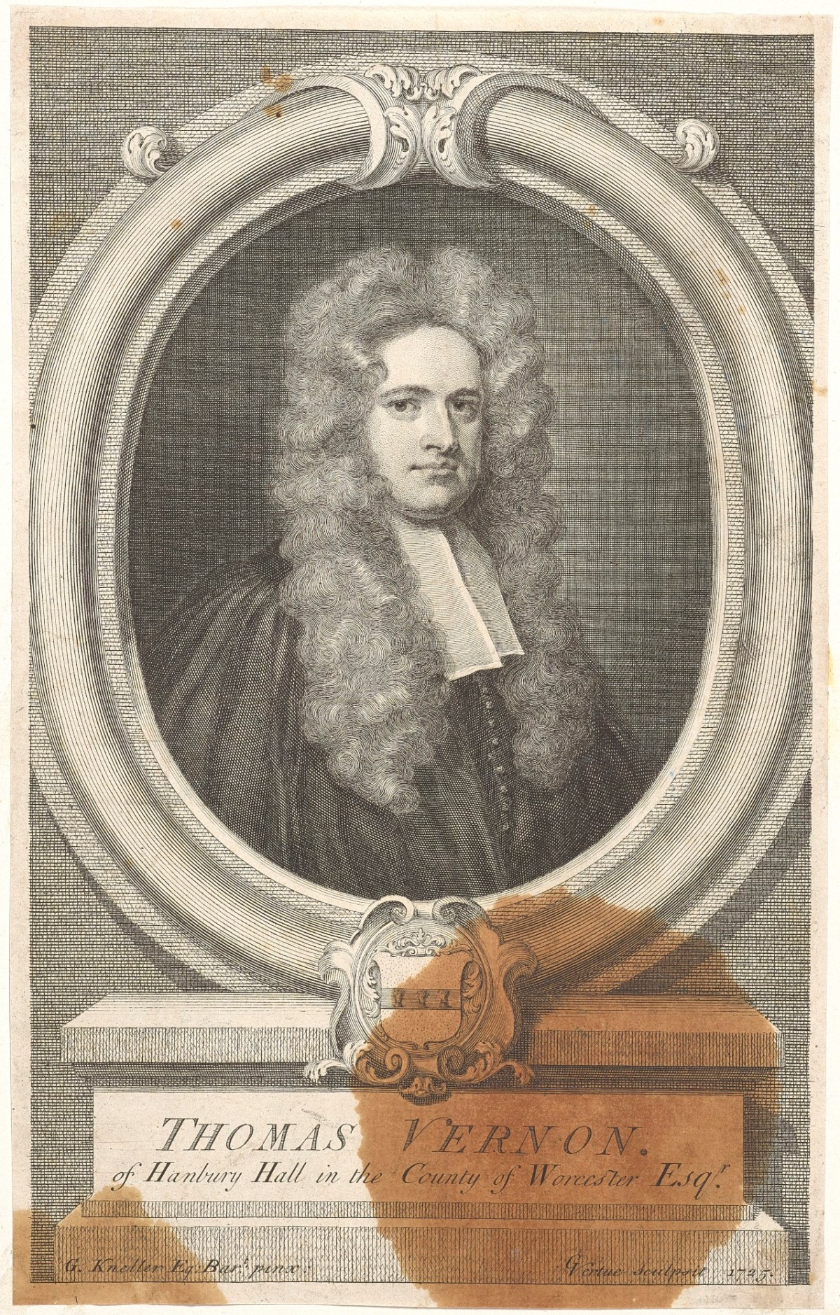 Sir Godfrey Kneller Bt., Thomas Vernon