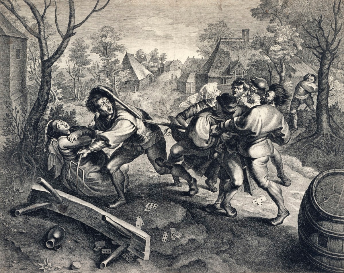 Lucas Vorsterman I, The Peasant's Brawl