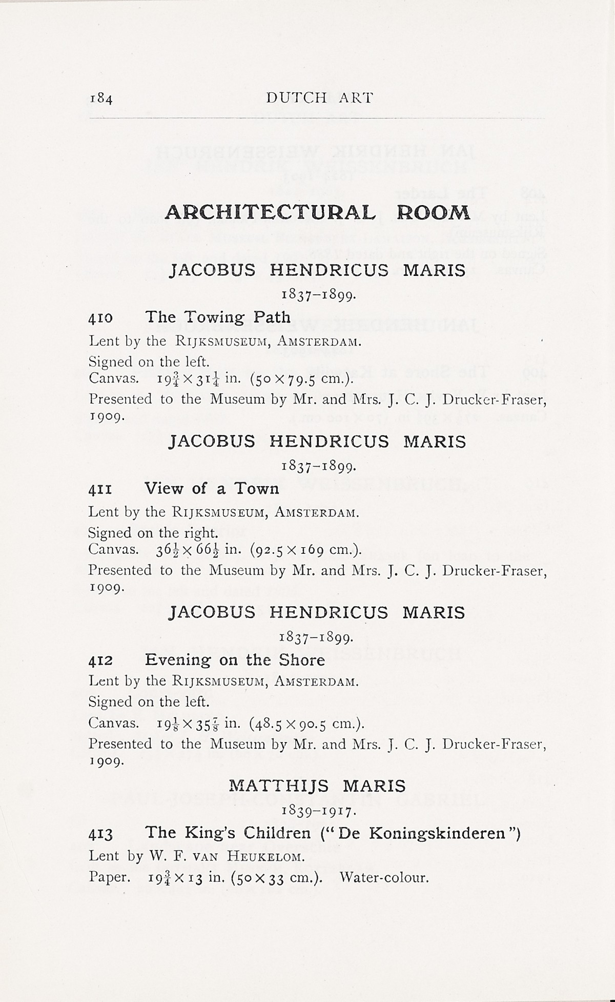 Page 188 of 1929 - Exhibition of Dutch Art 1450-1900