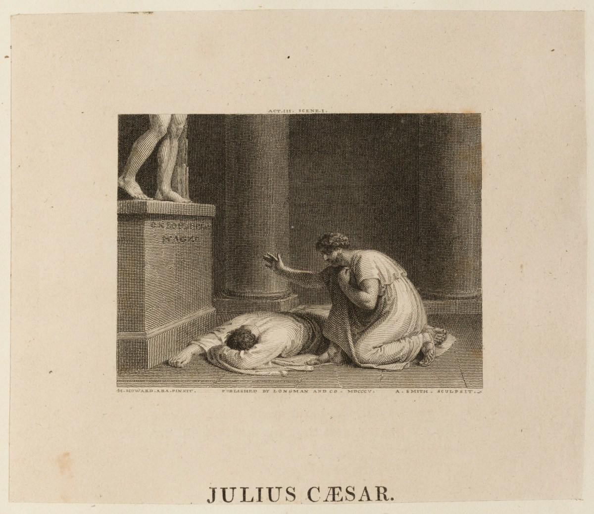 Henry Howard RA, Julius Caesar