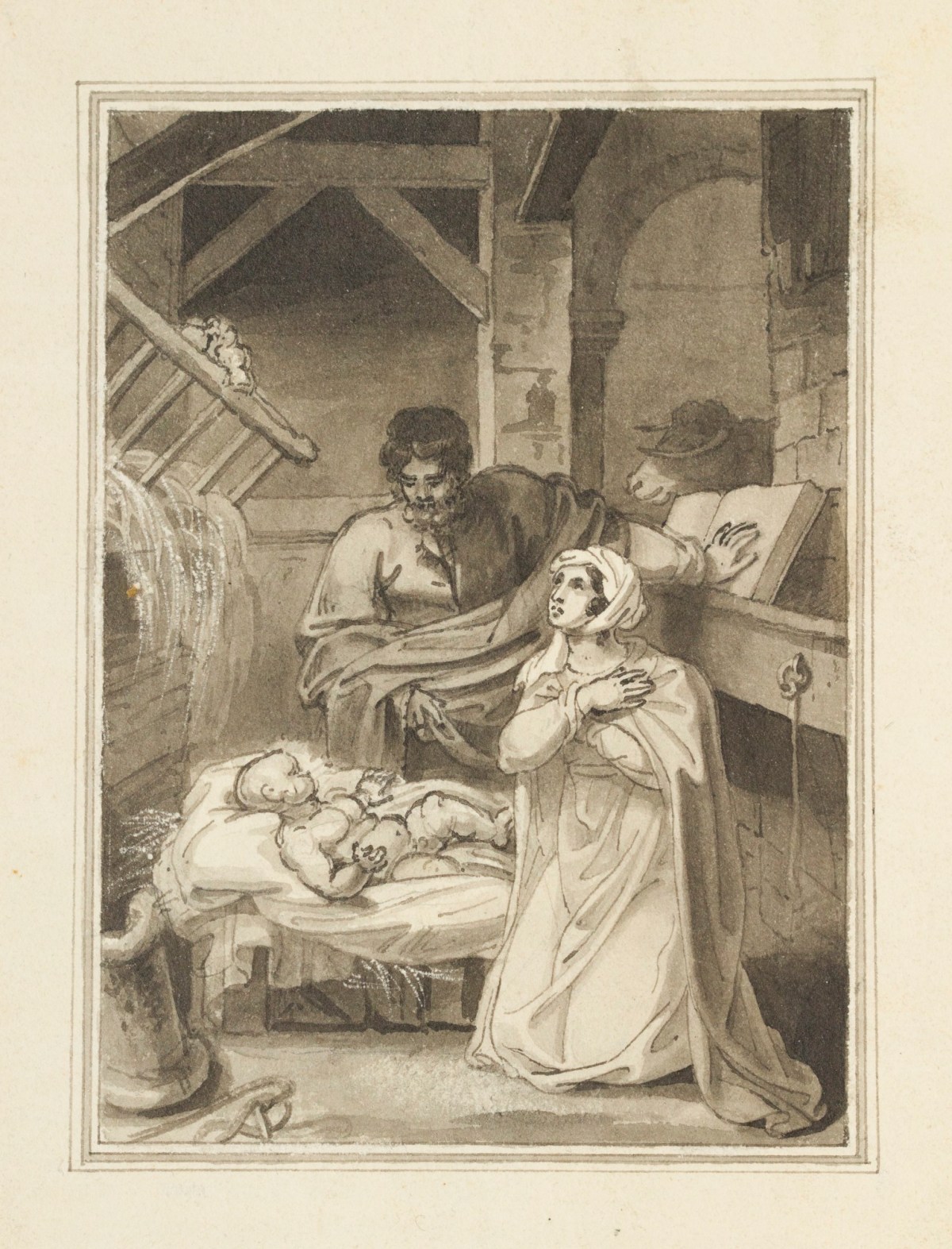 Richard Cook RA, The Holy Family