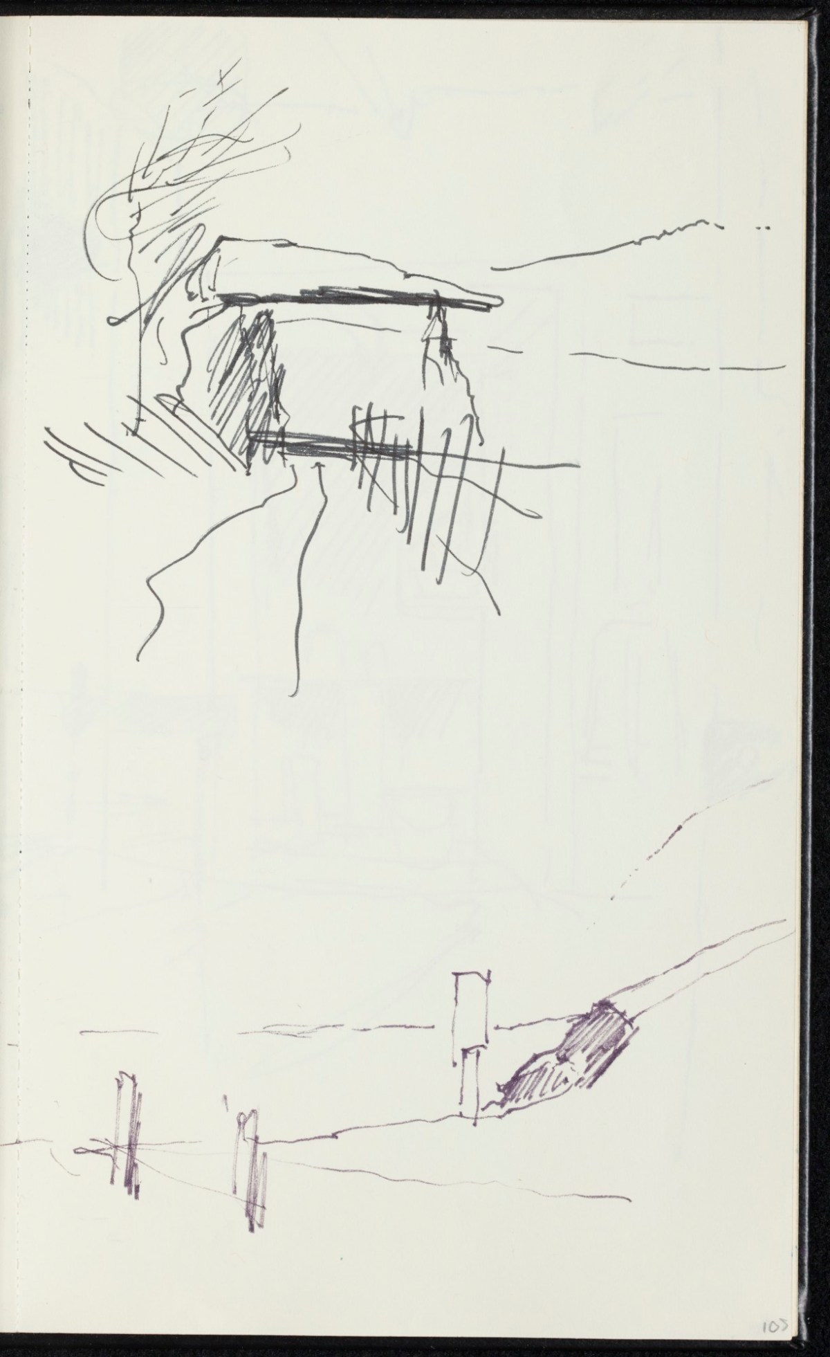 Sir Hugh Casson PRA, Majorca, Italy and Pembrokeshire sketchbook