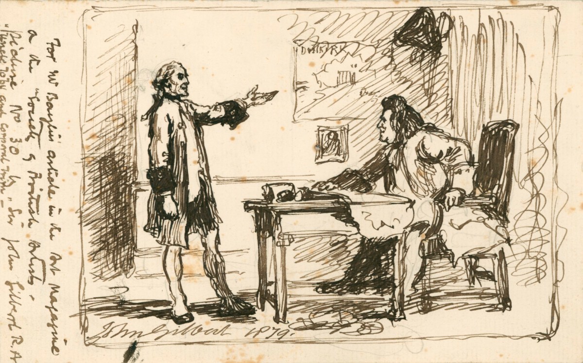 Sir John Gilbert RA, Uncle Toby and Captain Trim