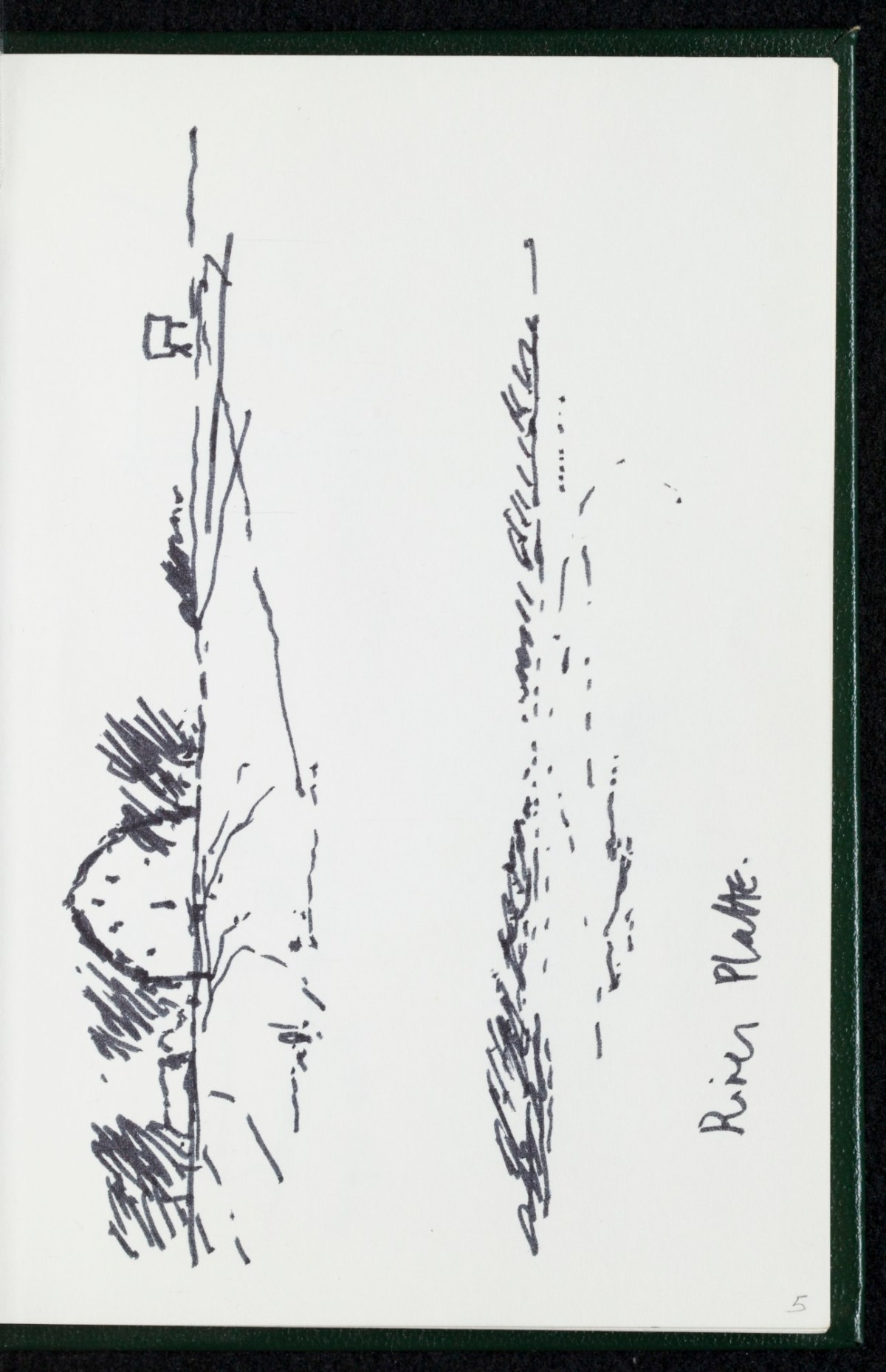 Sir Hugh Casson PRA, New England Connecticut sketchbook