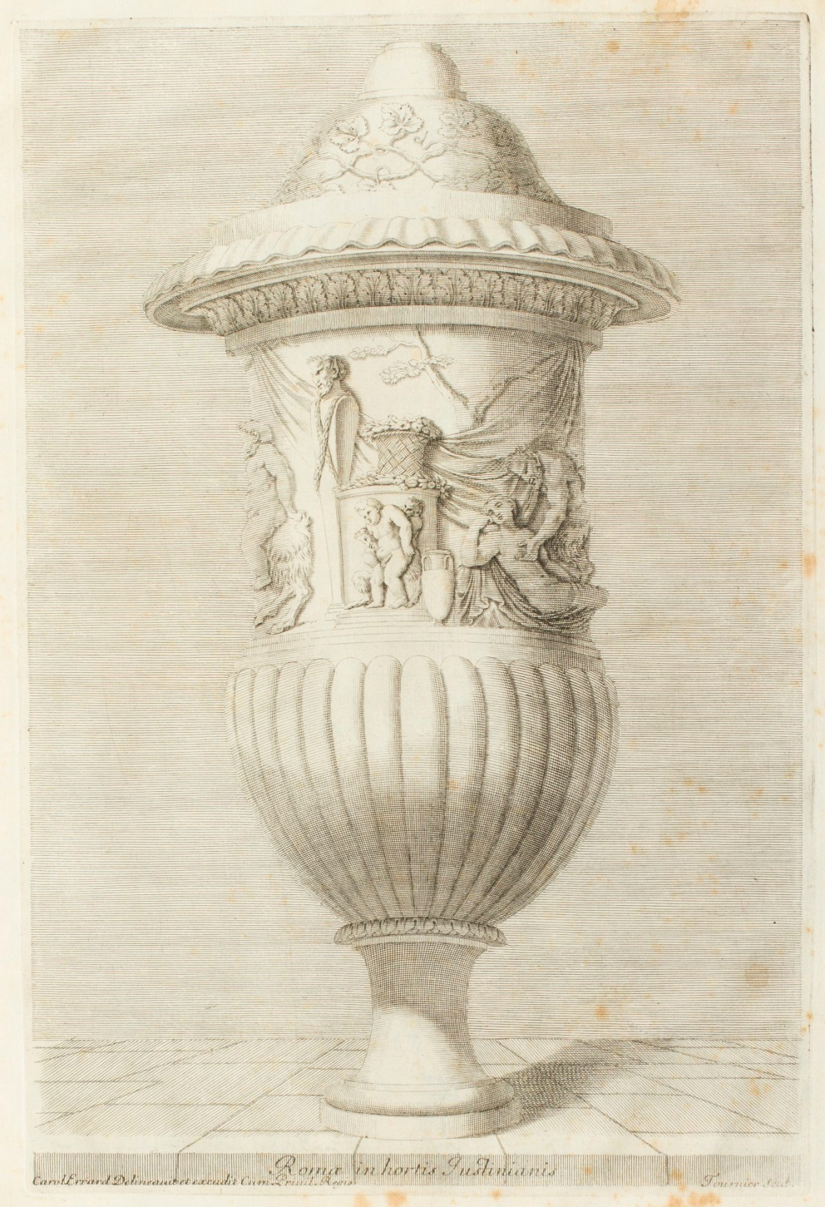 Charles Errard le fils, Justinian vase.