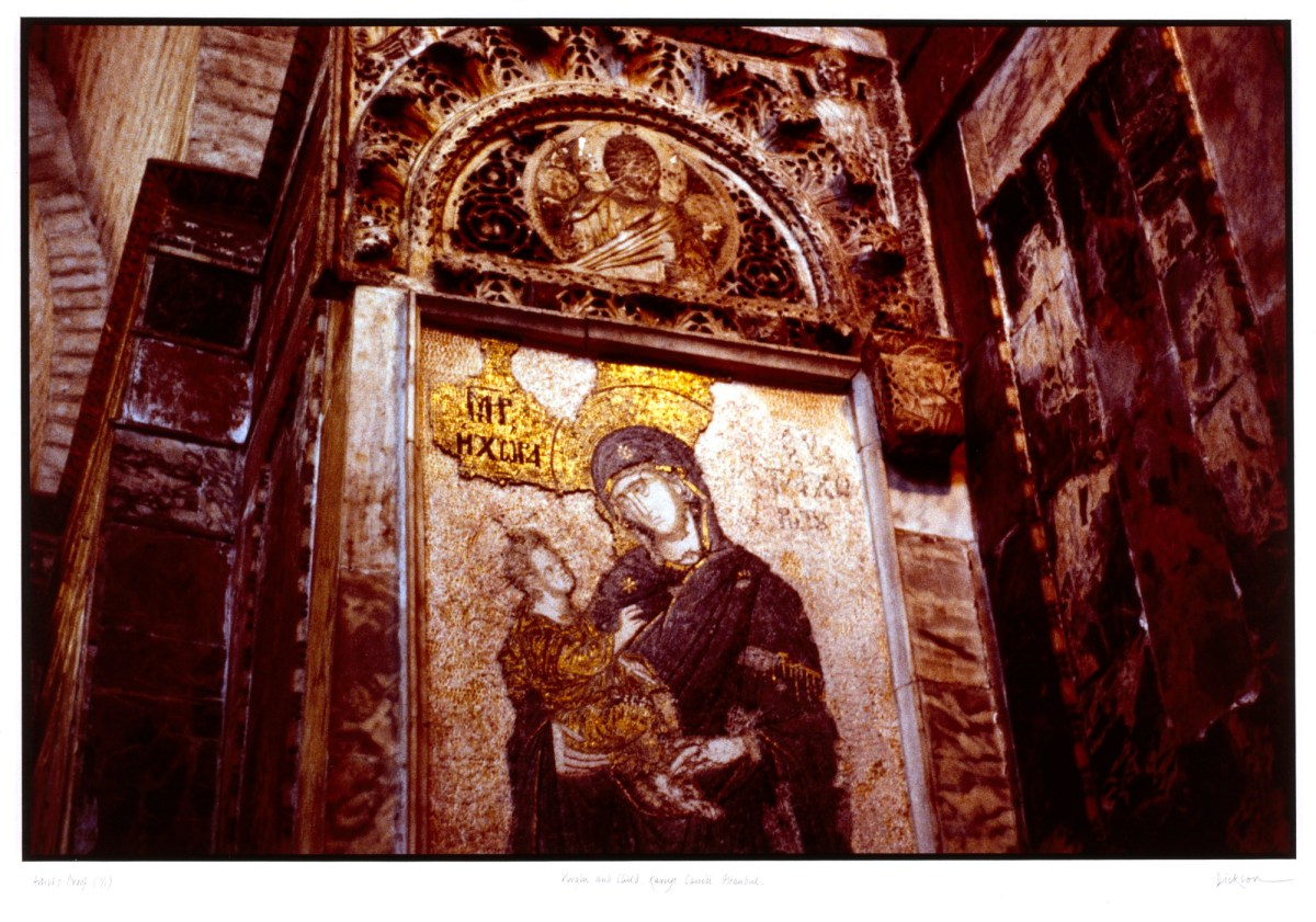 Jennifer Dickson RA, Virgin and Child, Kariye Camii, Istanbul