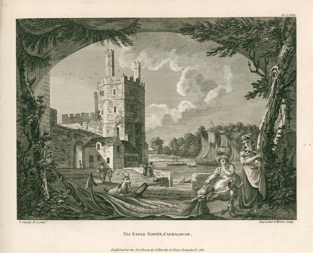 Paul Sandby RA, The Eagle Tower, Caernavon Castle