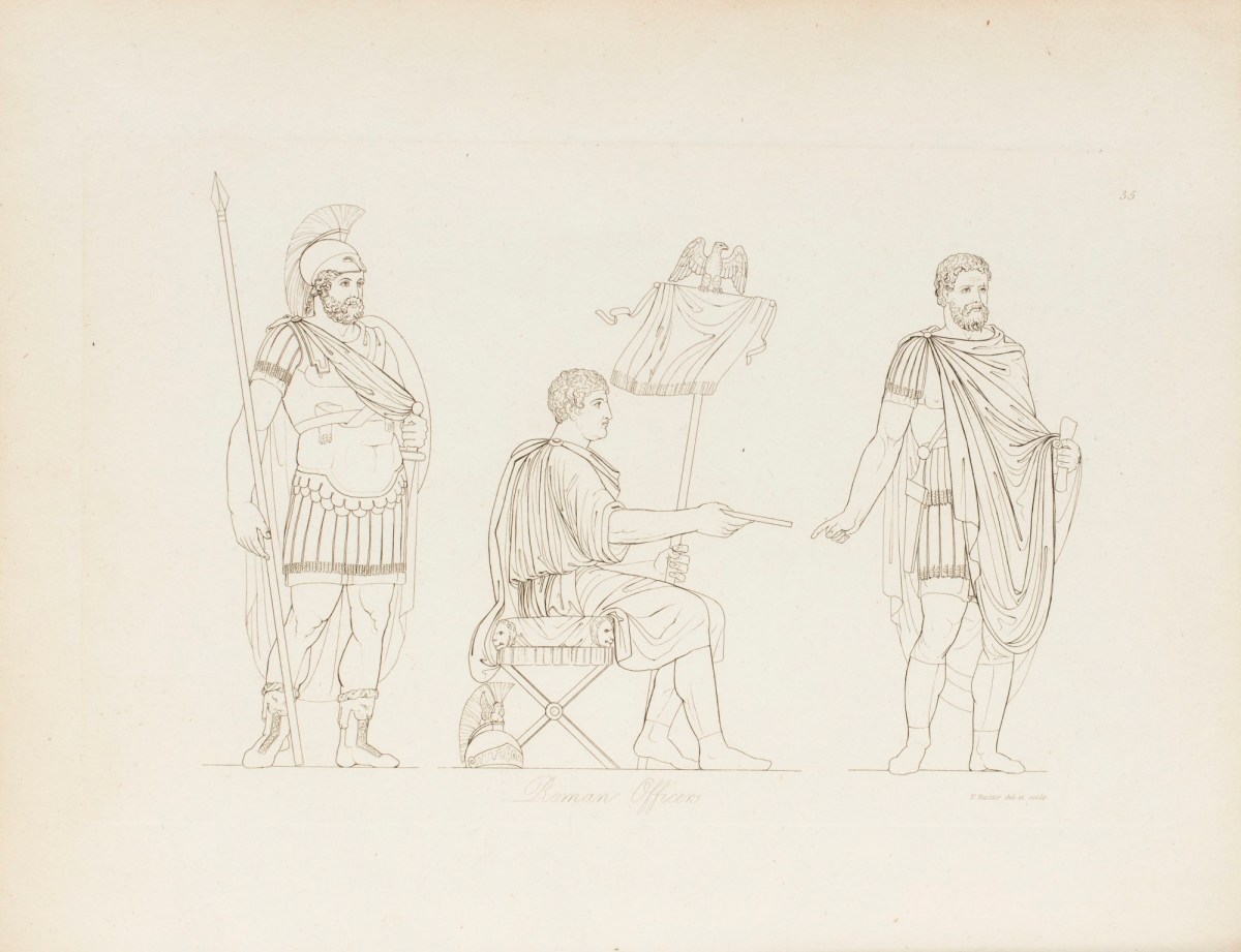 Thomas Baxter, Roman Officers