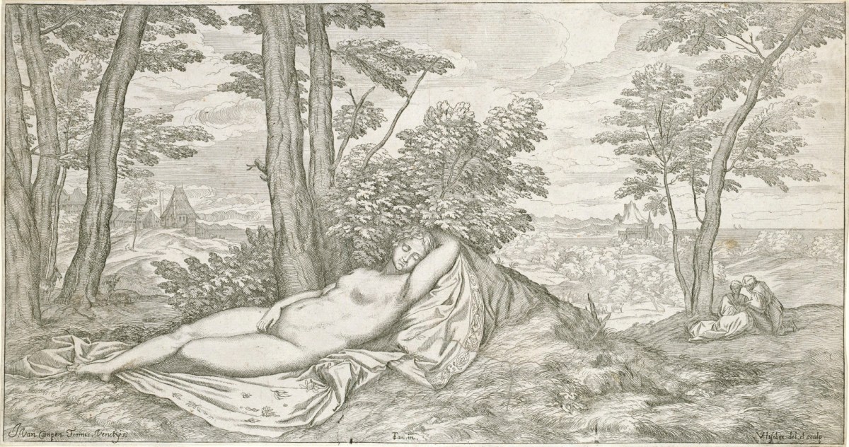 Valentin Lefèvre, Venus in a Landscape