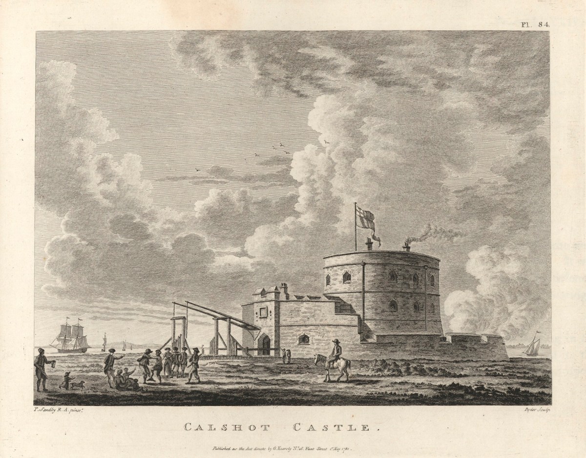 Paul Sandby RA, Calshot Castle
