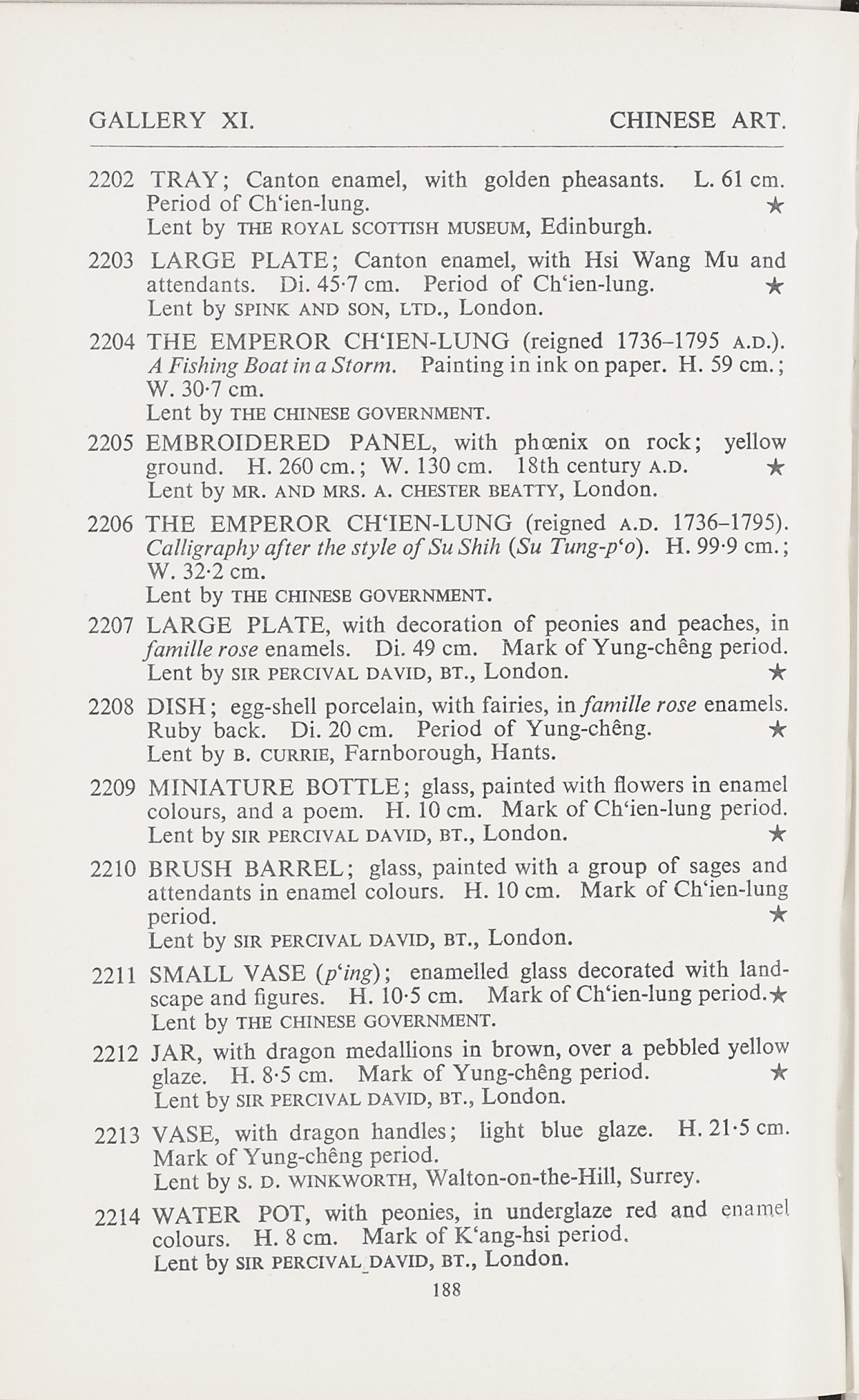 Page 216 of 1935-36 - International Exhibition of Chinese Art