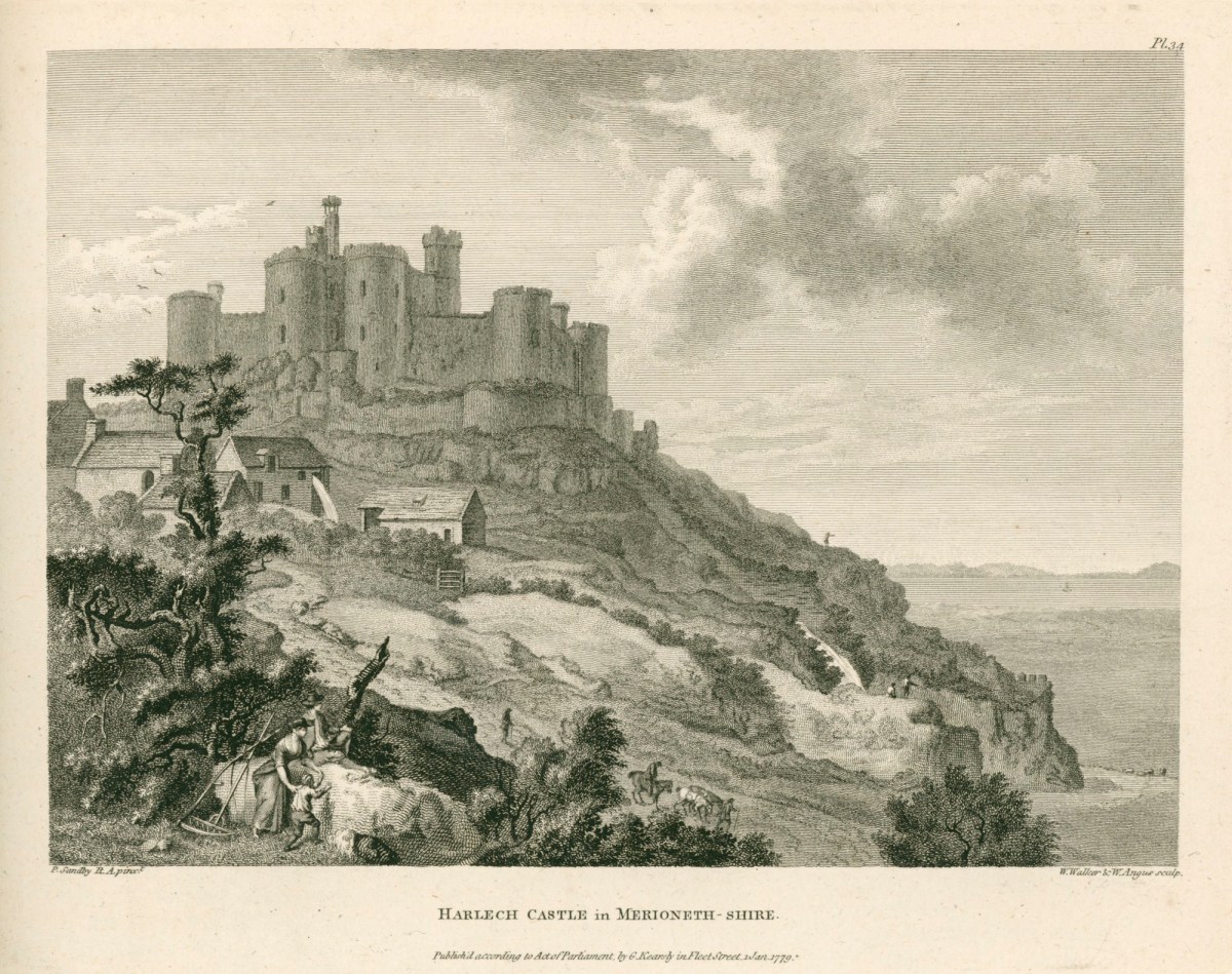 Paul Sandby RA, Harlech Castle, Merioneth-shire