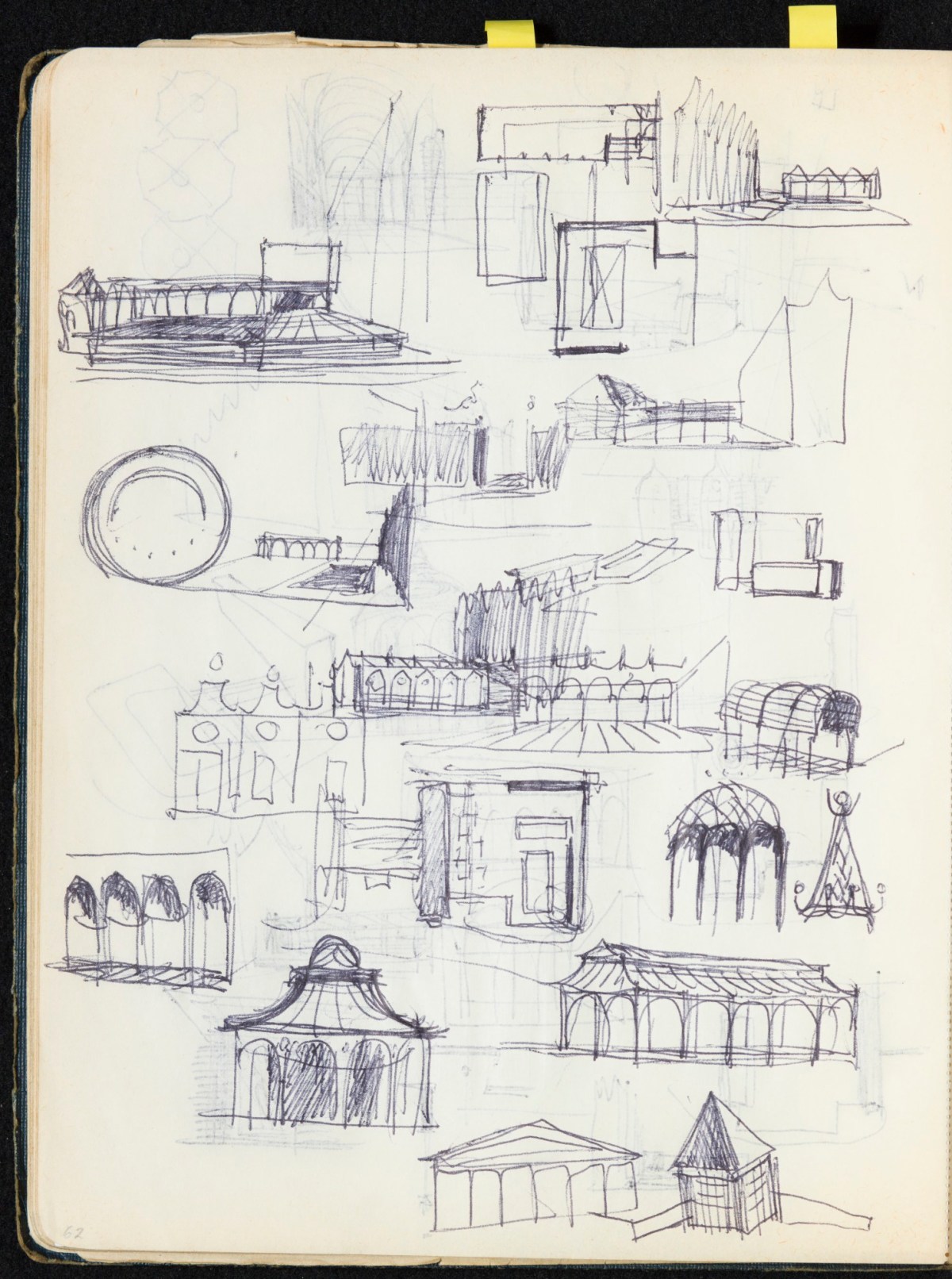 Sir Hugh Casson PRA, Britannia and Glyndebourne sketchbook