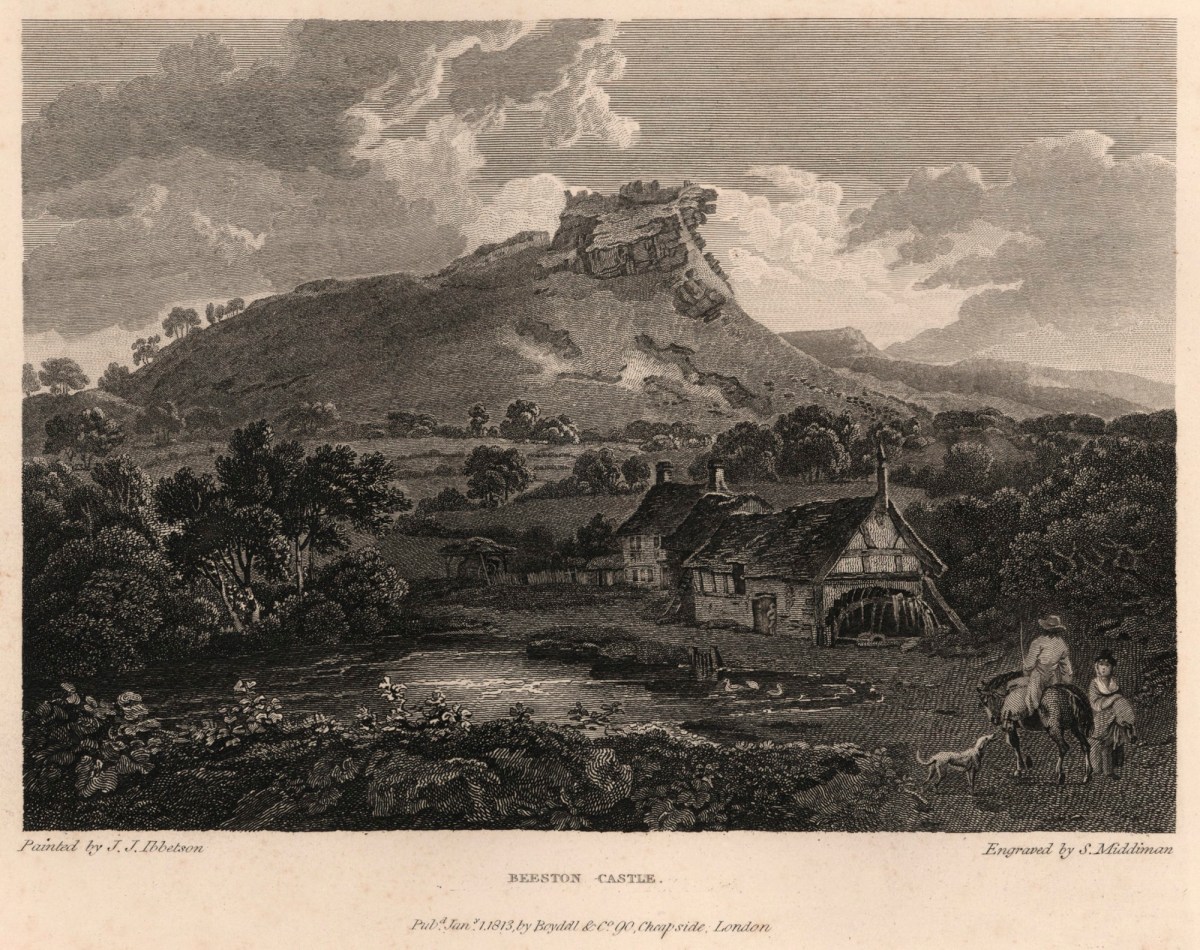 Julius Caesar Ibbetson the Elder, Beeston Castle, Cheshire