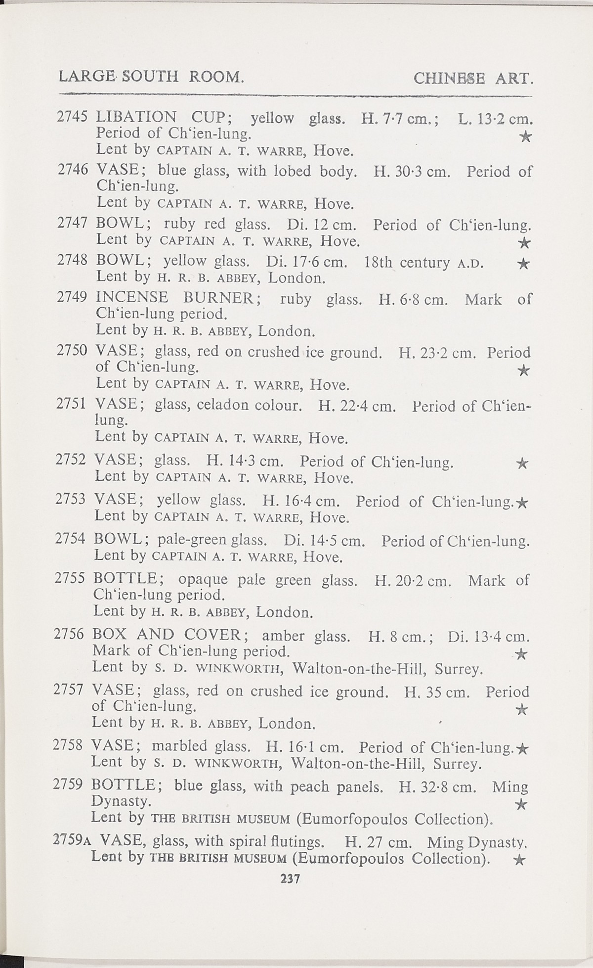 Page 265 of 1935-36 - International Exhibition of Chinese Art