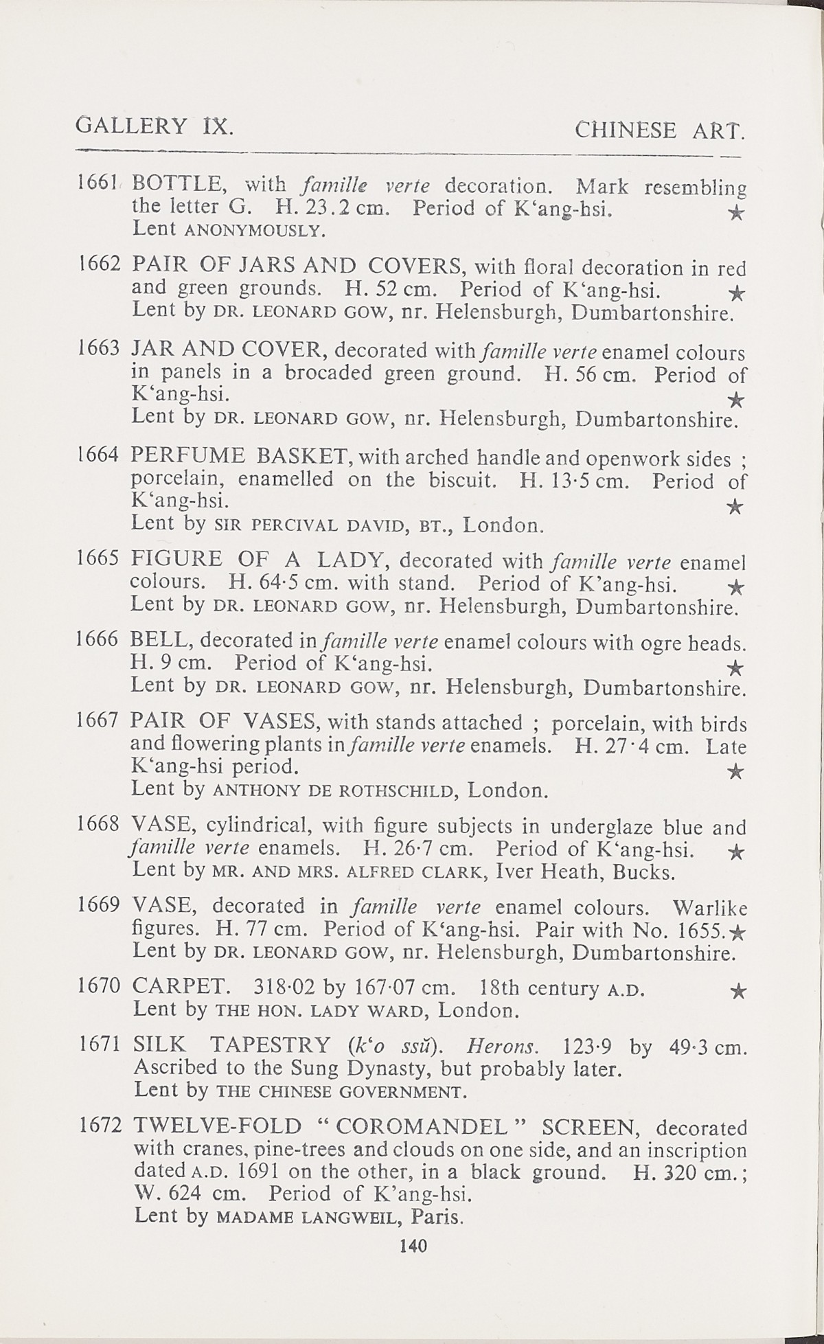 Page 168 of 1935-36 - International Exhibition of Chinese Art