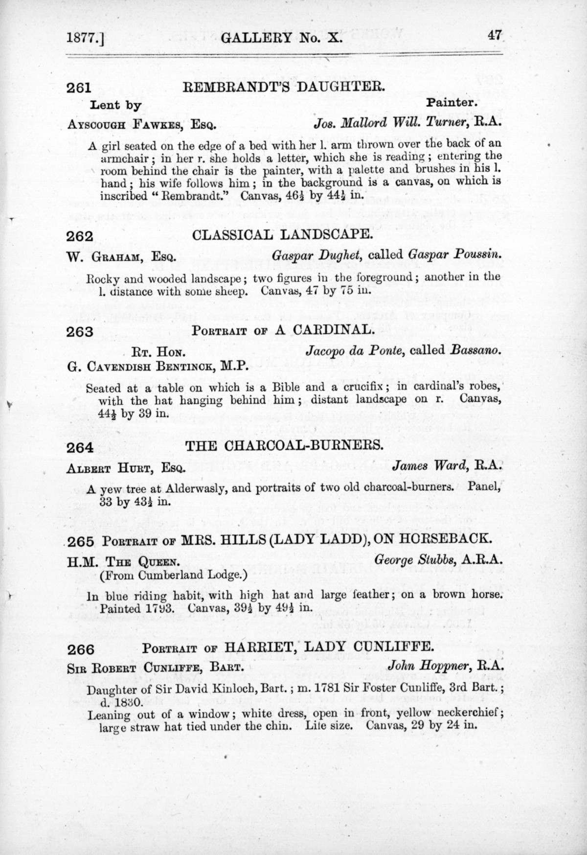Page 47 of 1877 - Old Masters and deceased masters of the British School