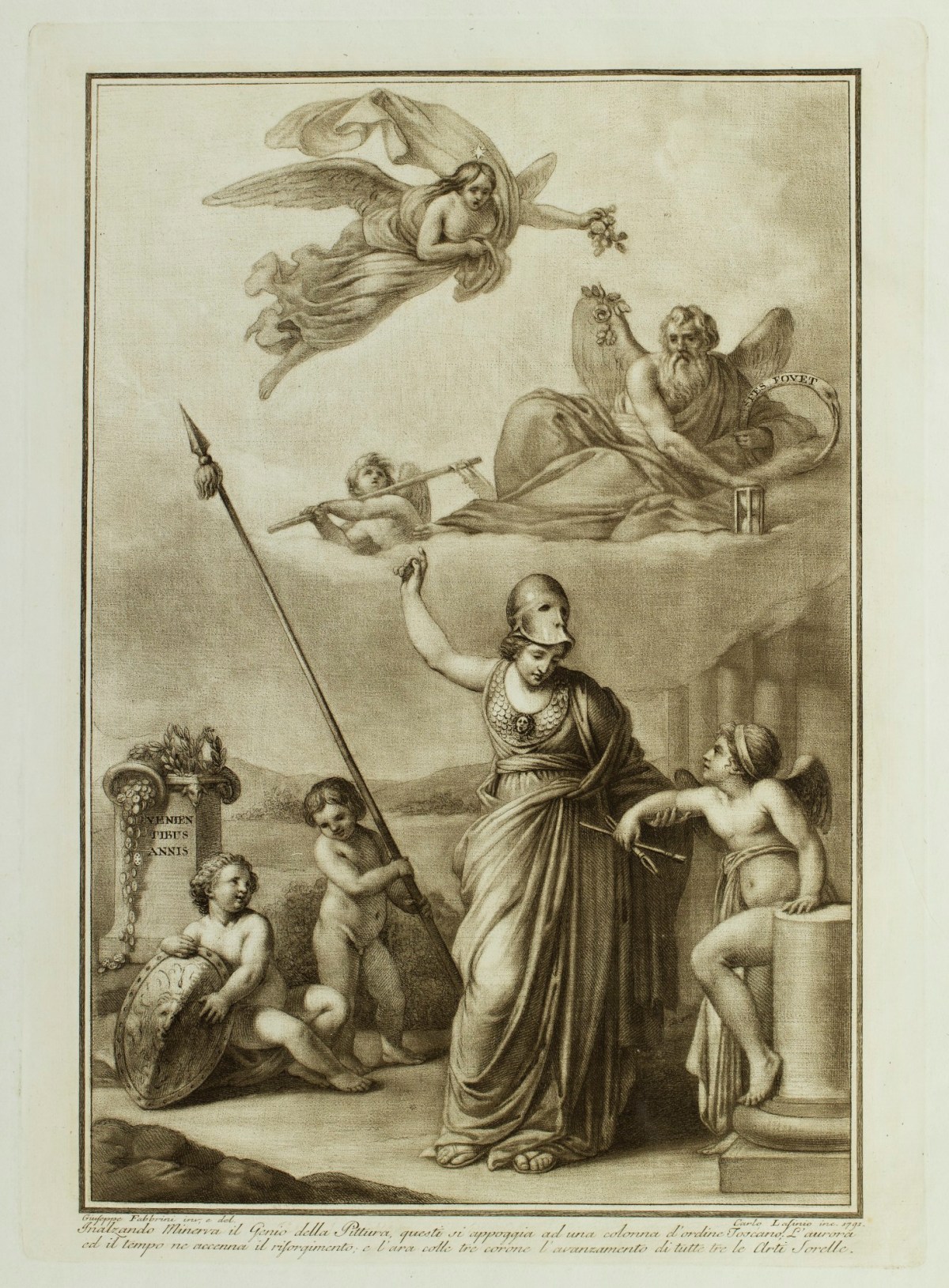 Fabrini Giuseppe Antonio Fabbrini, Frontispiece to L'Etruria Pittrice