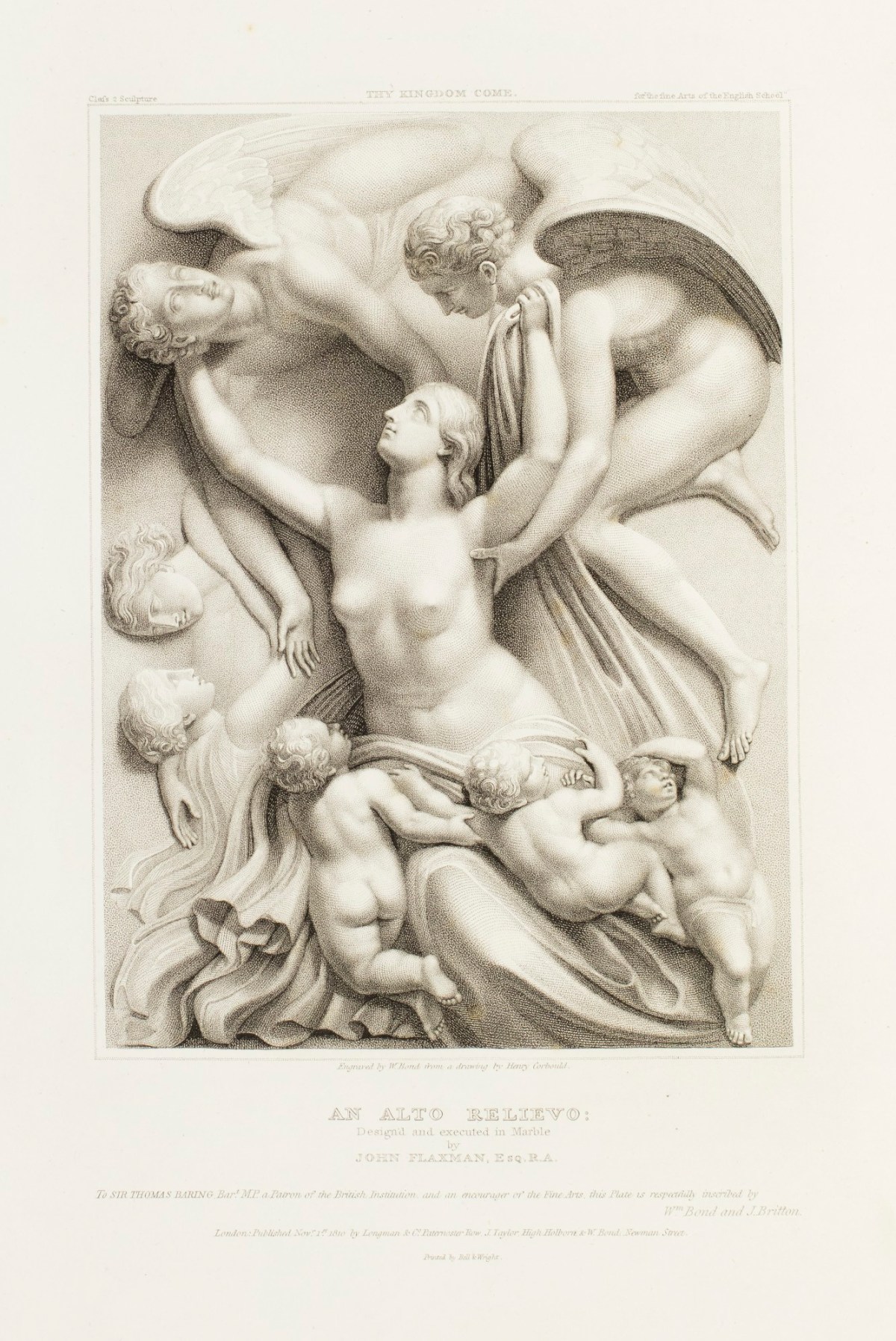John Flaxman RA, 'Thy Kingdom Come'