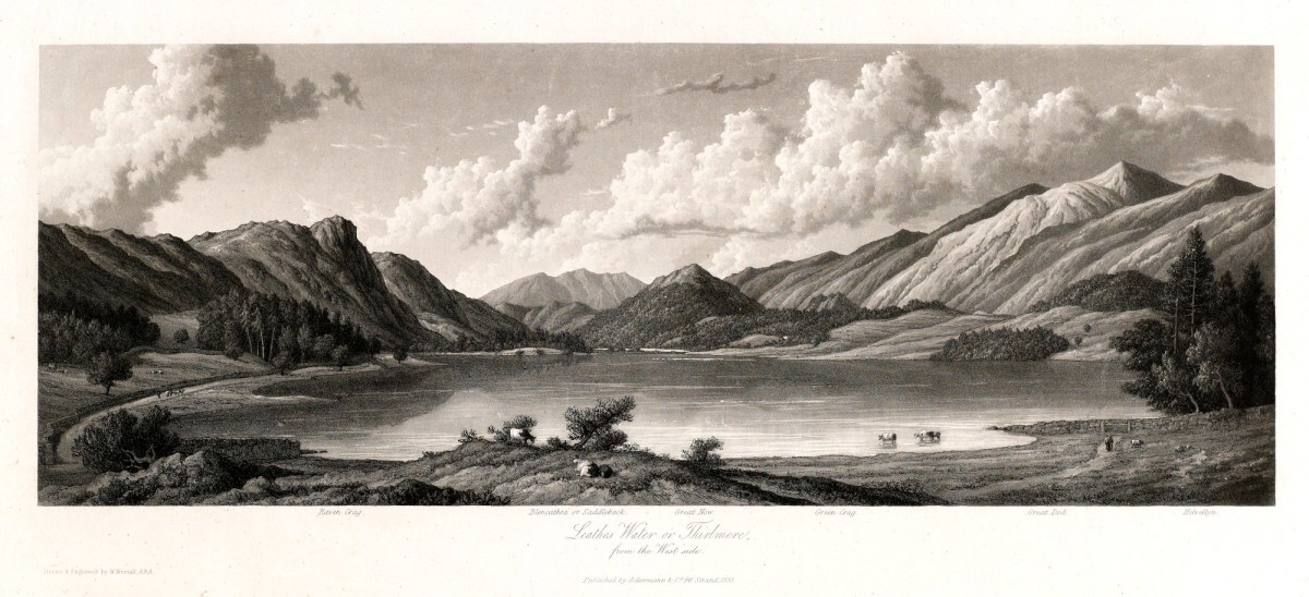 William Westall ARA, Leathes Water or Thirlmere, from the west side