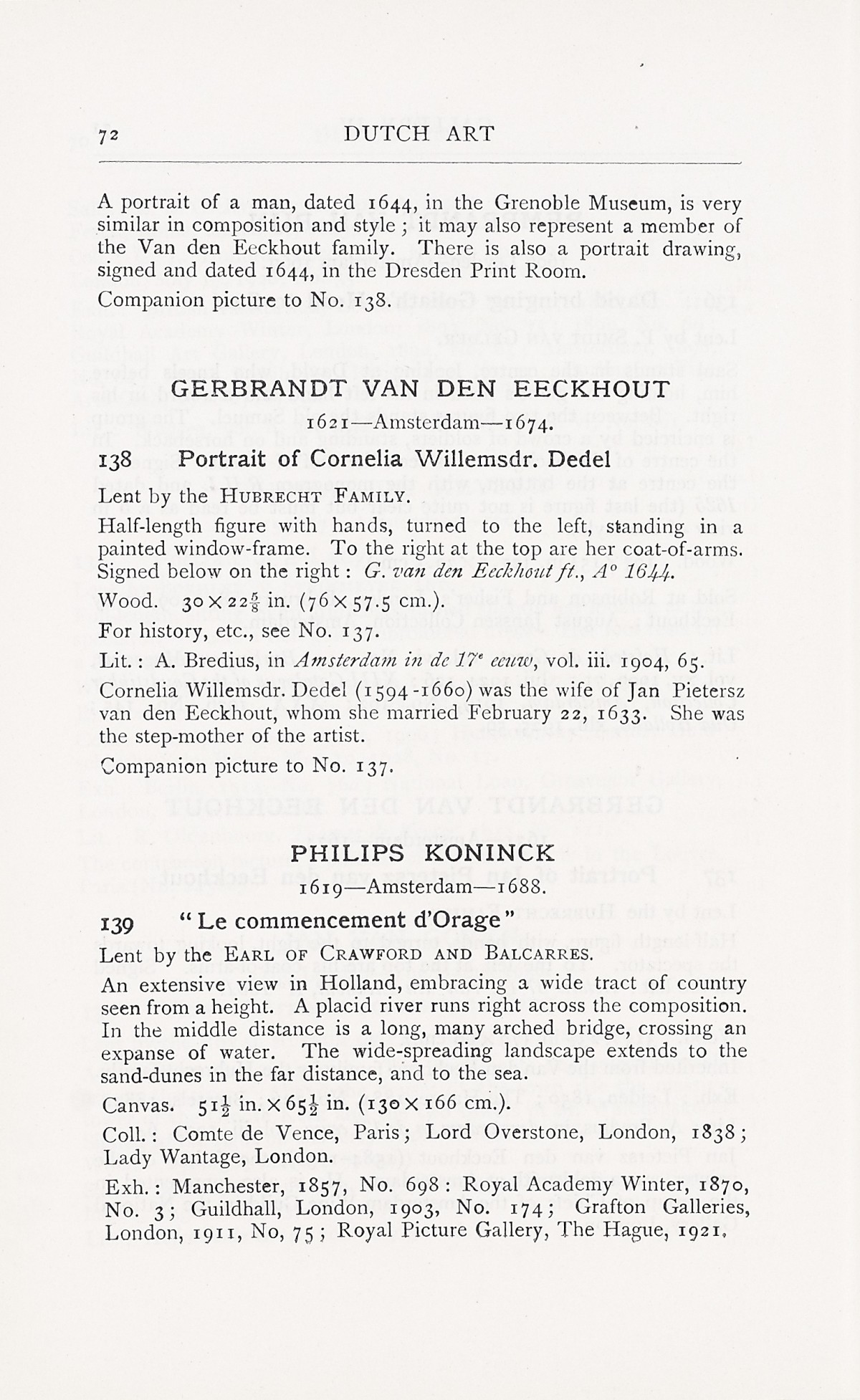Page 76 of 1929 - Exhibition of Dutch Art 1450-1900