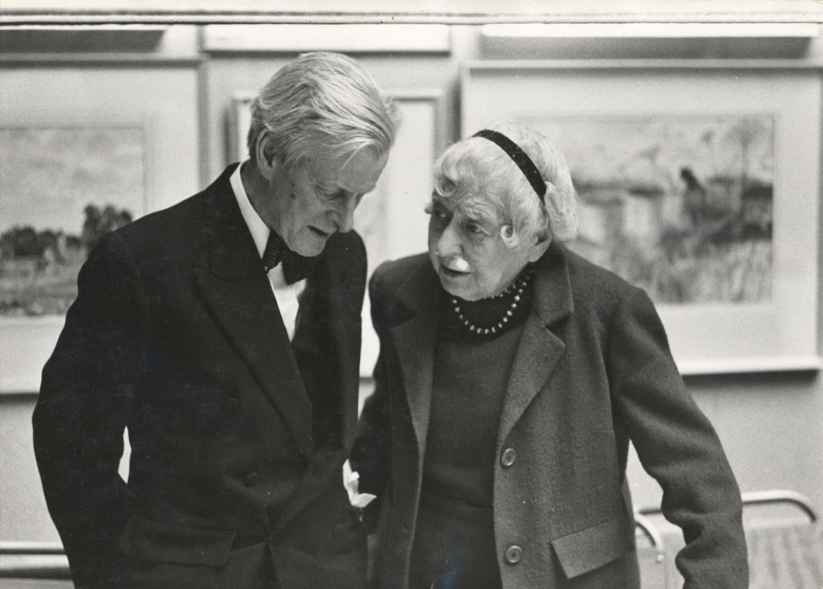 Unknown photographer, Dame Laura Knight R.A. and Sir Charles Wheeler, P.R.A.