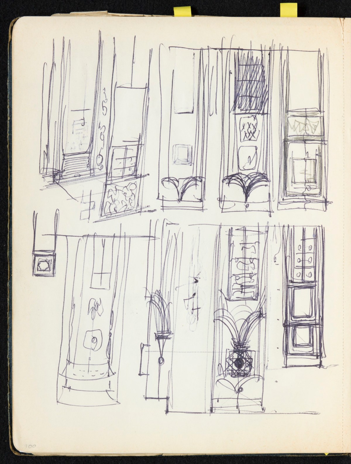 Sir Hugh Casson PRA, Britannia and Glyndebourne sketchbook