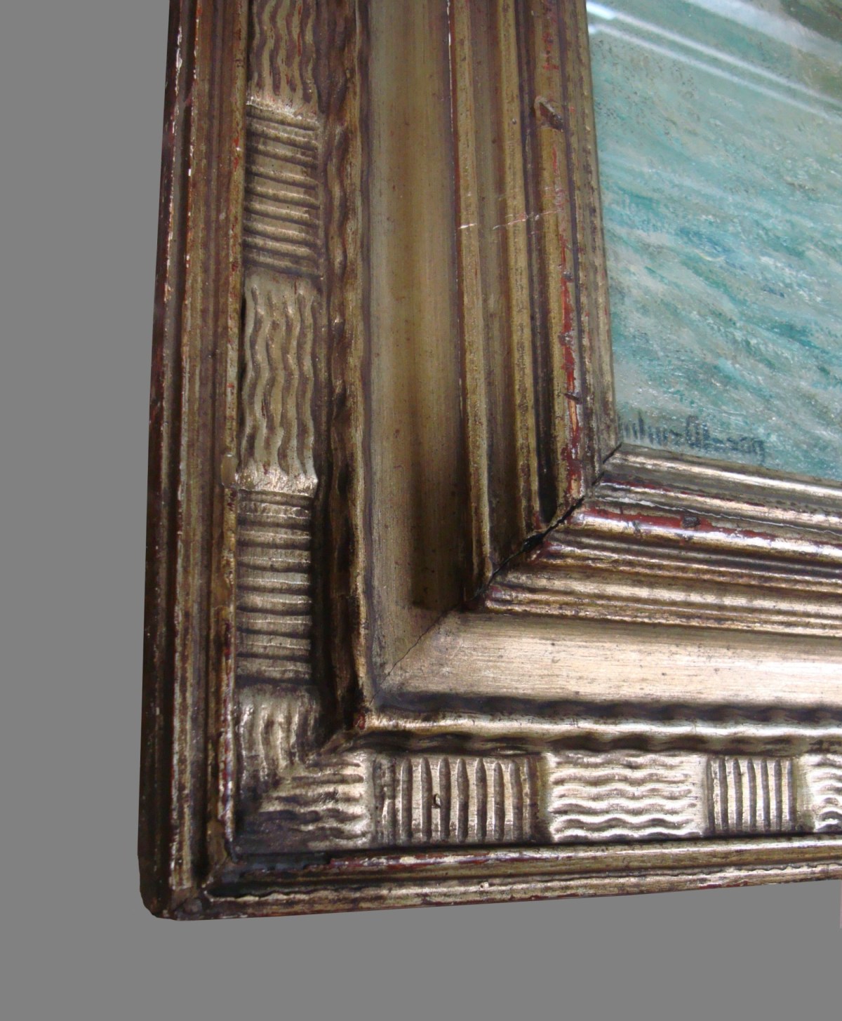 Unknown, Frame for Julius Olsson RA 'Light Airs off the Needles'