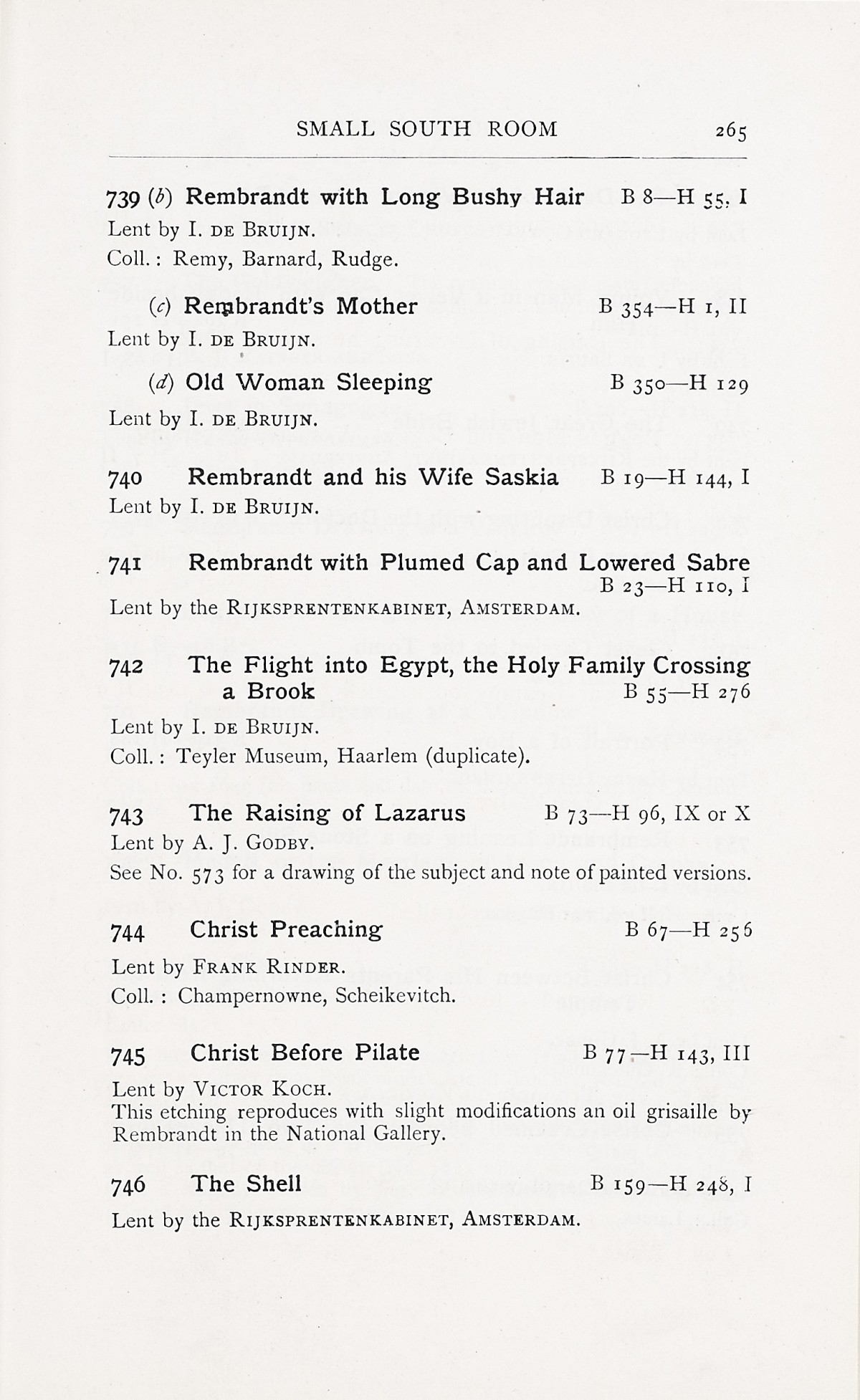 Page 269 of 1929 - Exhibition of Dutch Art 1450-1900