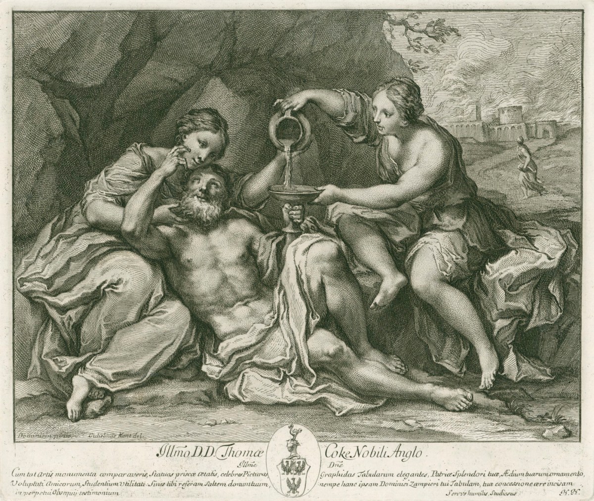 Jakob Frey the elder, Lot and his Daughters