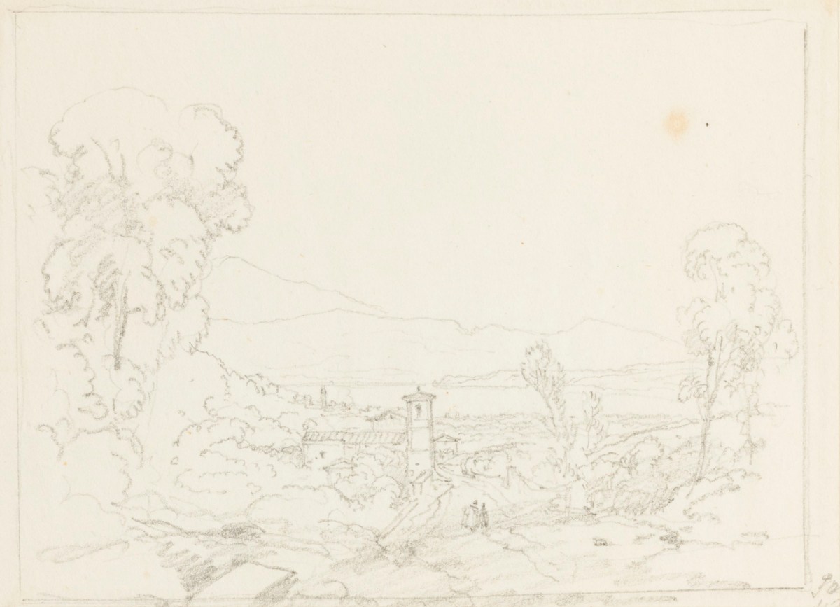 Sir Augustus Wall Callcott RA, A landscape, probably in Italy