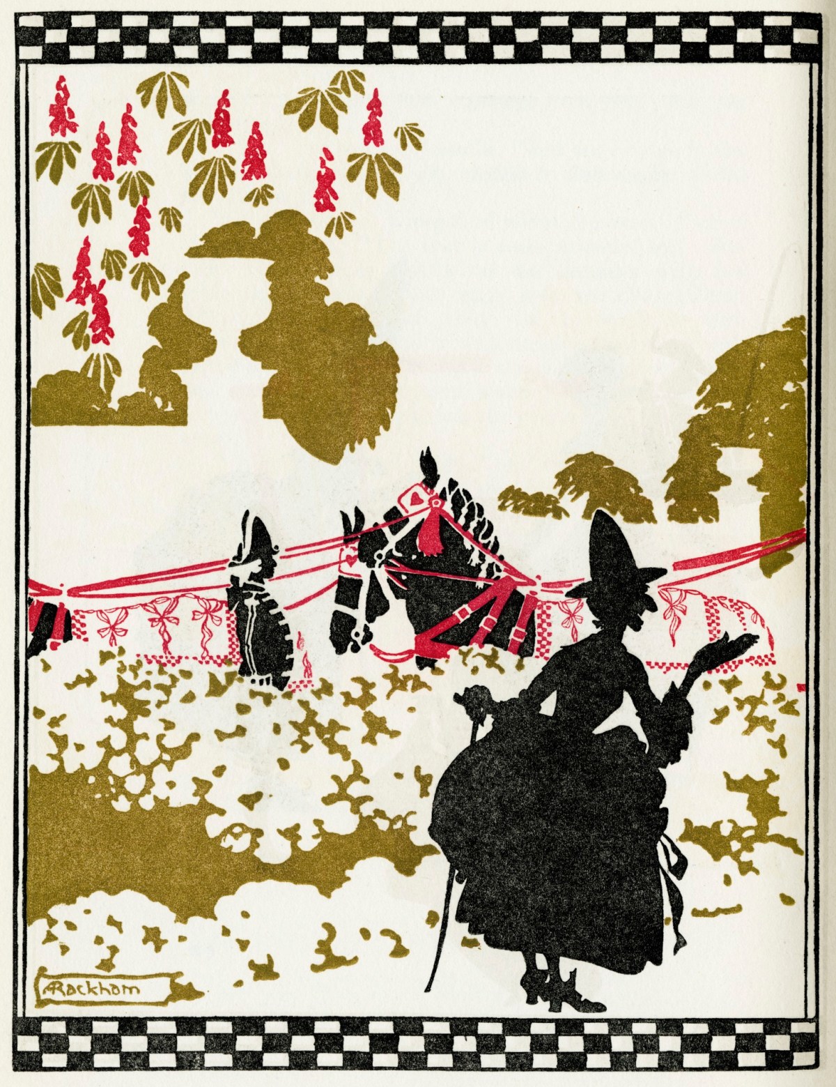Arthur Rackham, '"Now you are all ready," said the kind godmother'