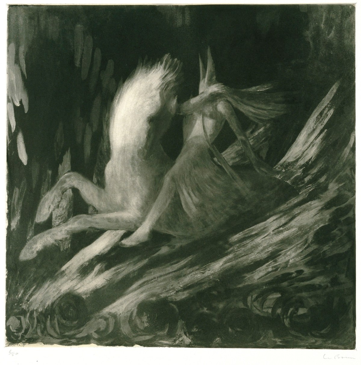 Sir Christopher Le Brun PPRA, The Valkyrie, LXIV