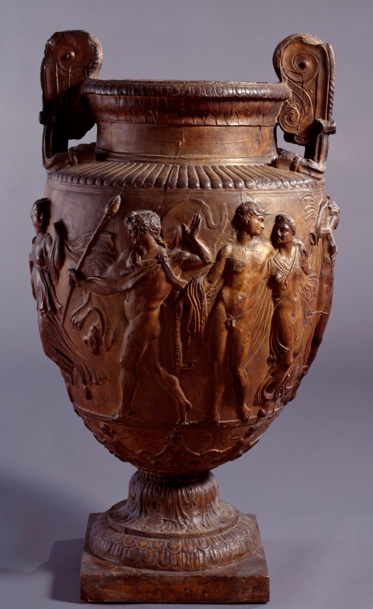 Unknown, Cast of the Townley Vase decorated with a Bacchic scene